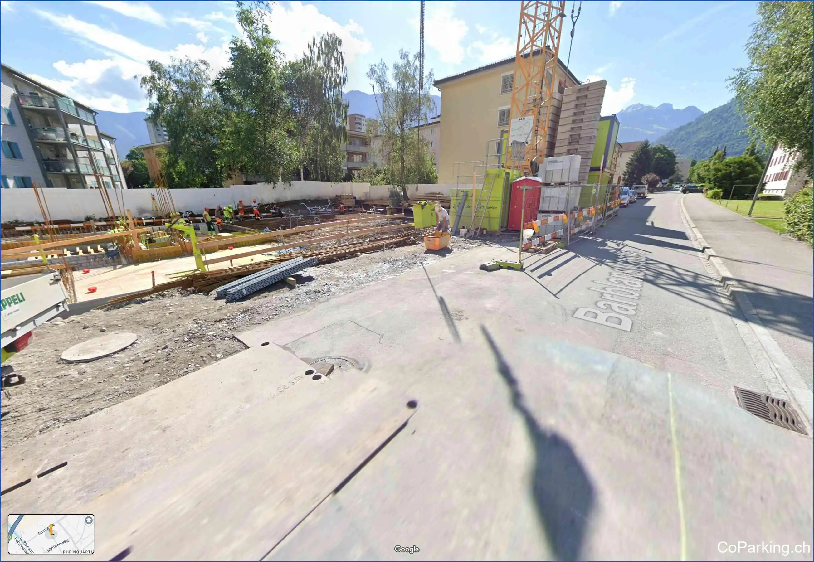 Parking Barblanstr., Barblanstrasse, Chur, 7000