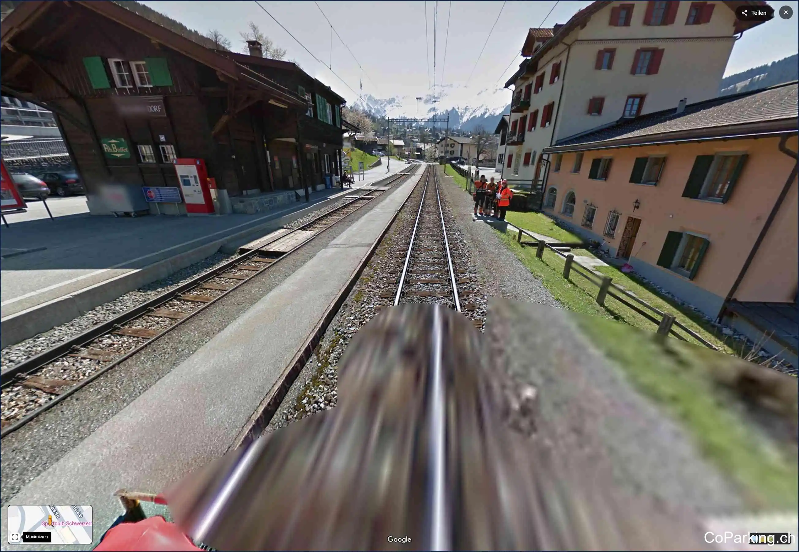 Bahnhof Klosters Dorf (RhB), Bahnhofstrasse, Klosters, 7250