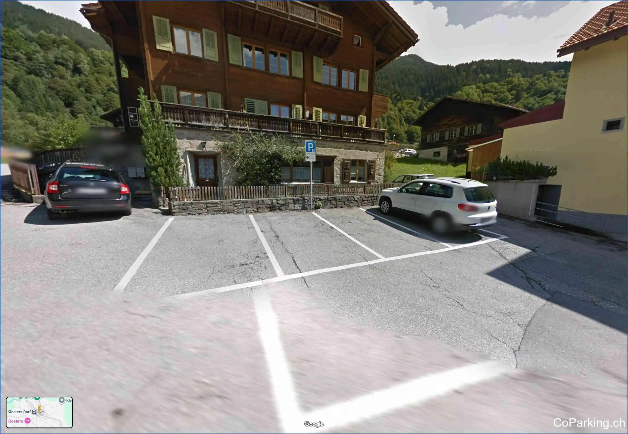 Parking Dancing Madrisa, Landstrasse, Klosters, 7250