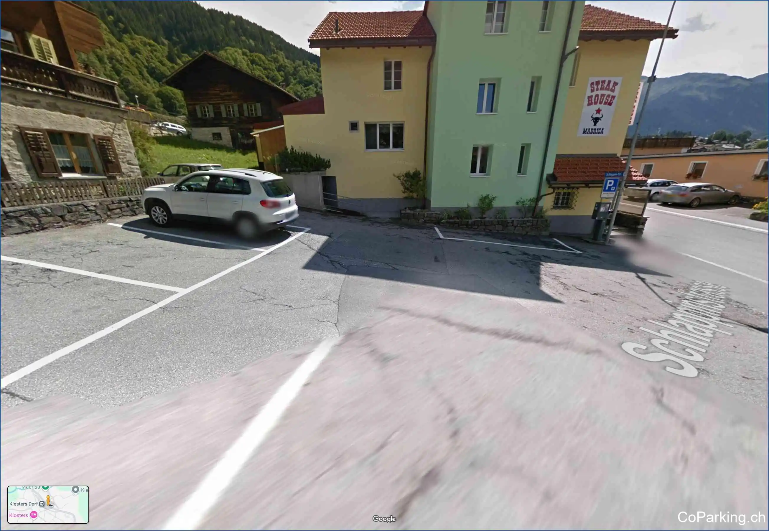 Parking Dancing Madrisa, Landstrasse, Klosters, 7250