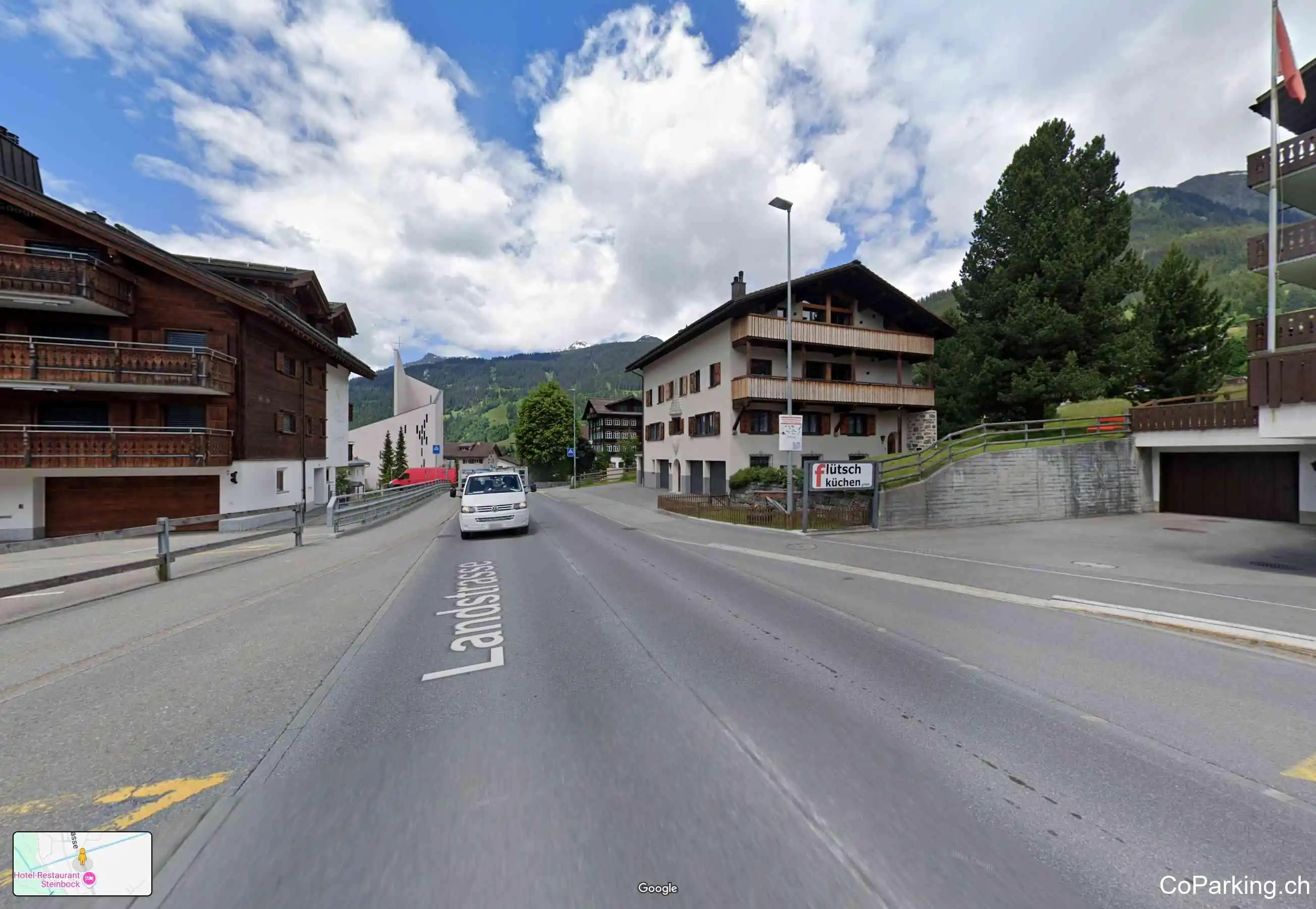 Parking am Kanal, Landstrasse, Klosters, 7250