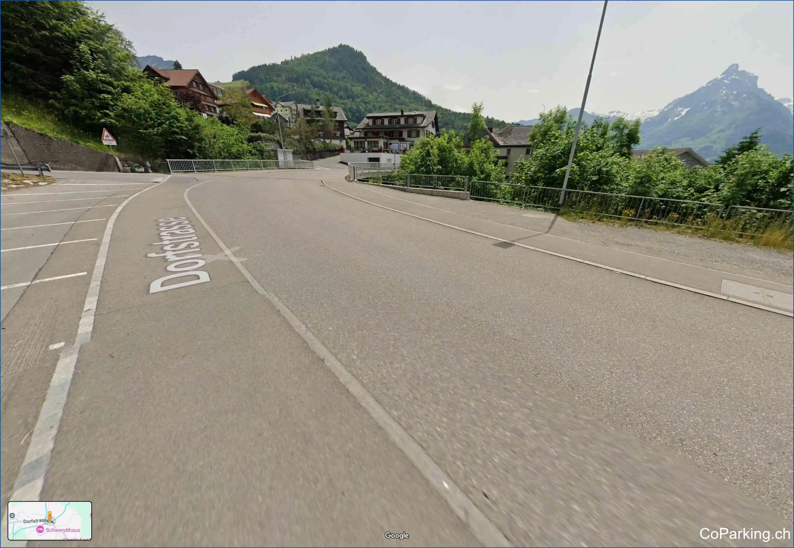 Parkplatz Tobel , Dorfstrasse 45, Amden , 8873