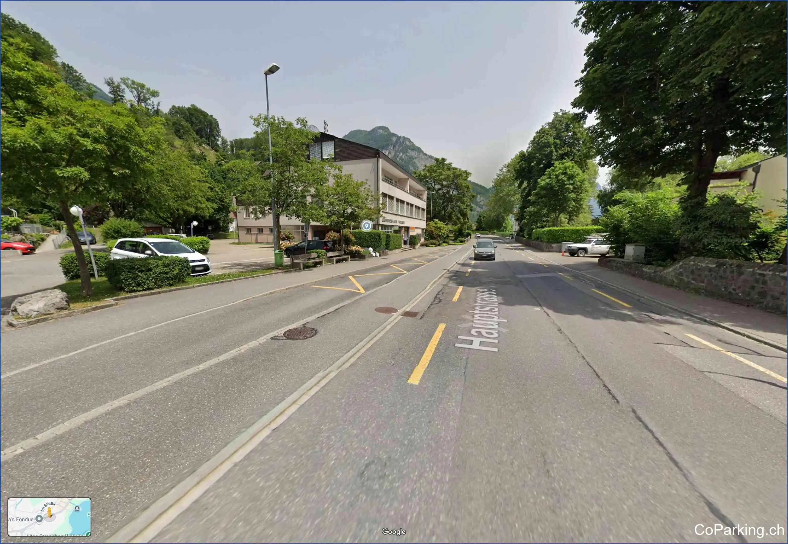 Parking Gemeindehaus/Post, Hauptstrasse 15, Weesen, 8872