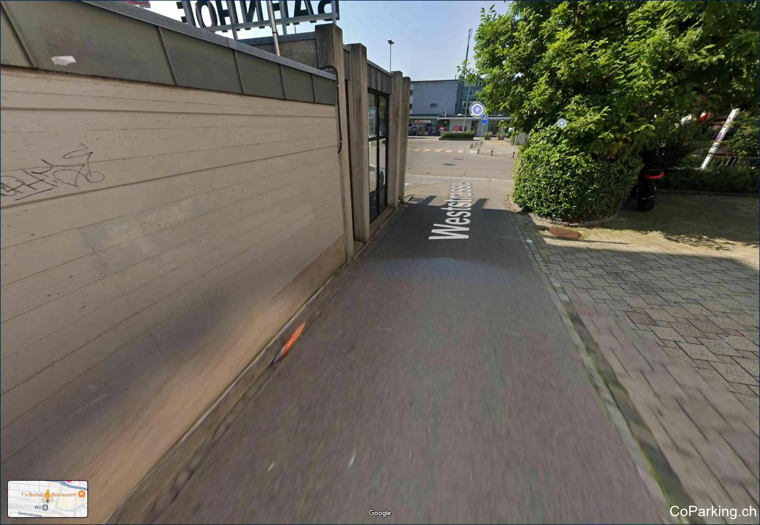 Parkhaus WIPA Bahnhof, Weststrasse 4, Wil, 9500