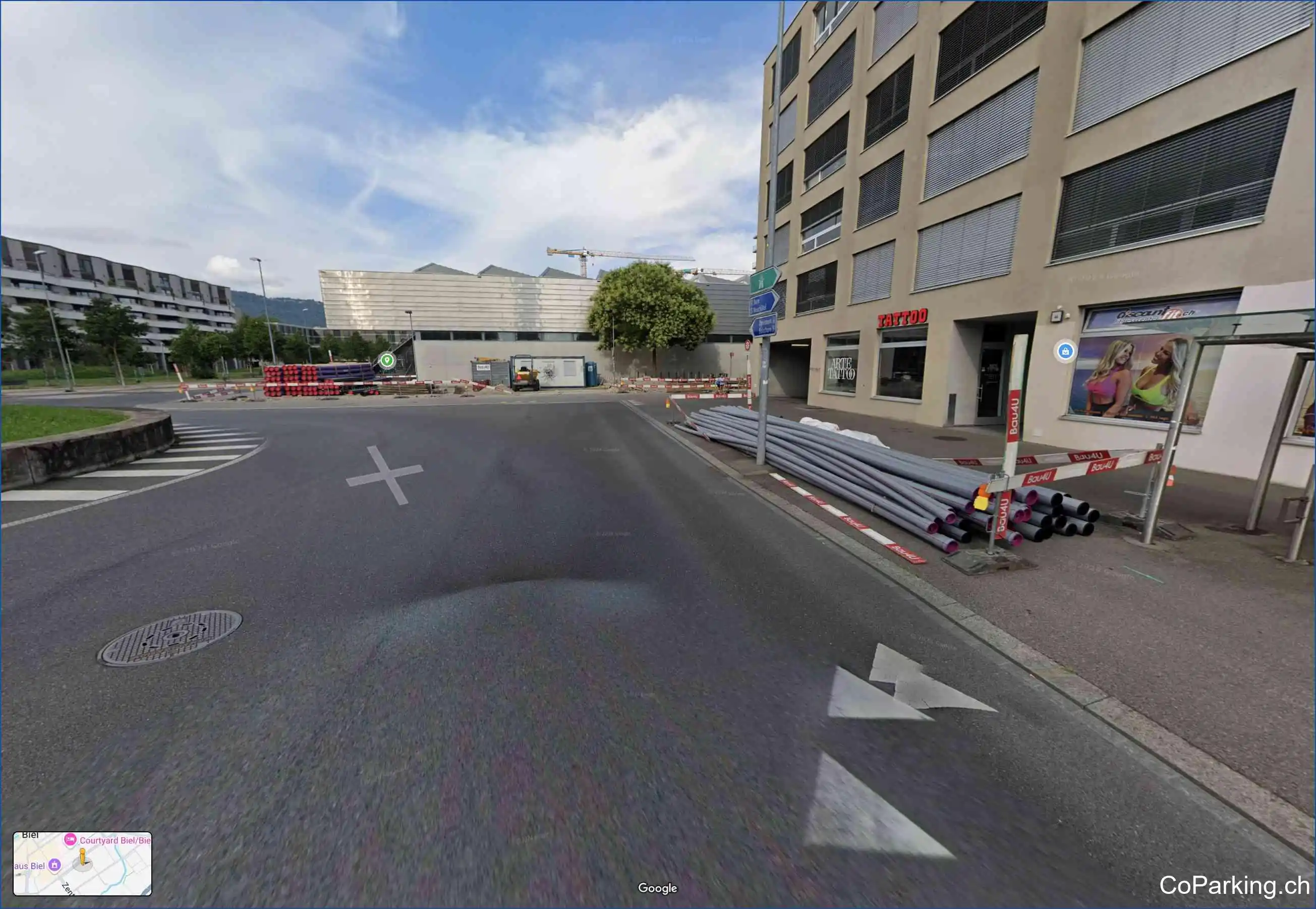 Parking Kongresshaus, Silbergasse 39, Biel/Bienne, 2500