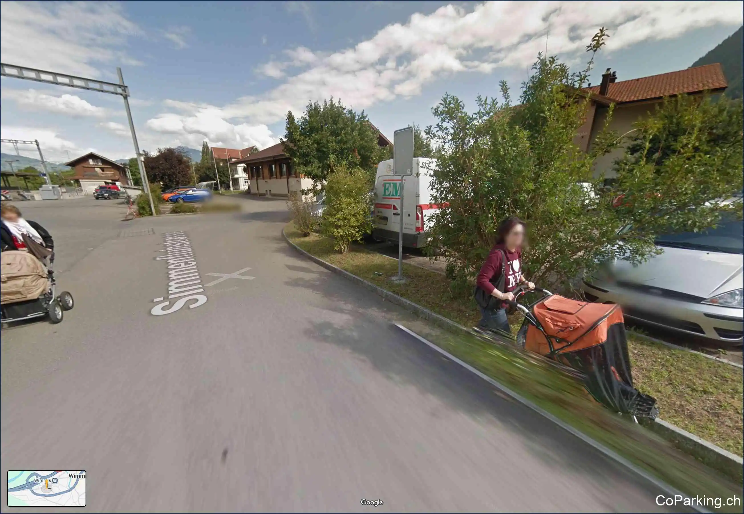 Parking Simmenfluhstrasse, Simmenfluhstrasse, Wimmis, 3752