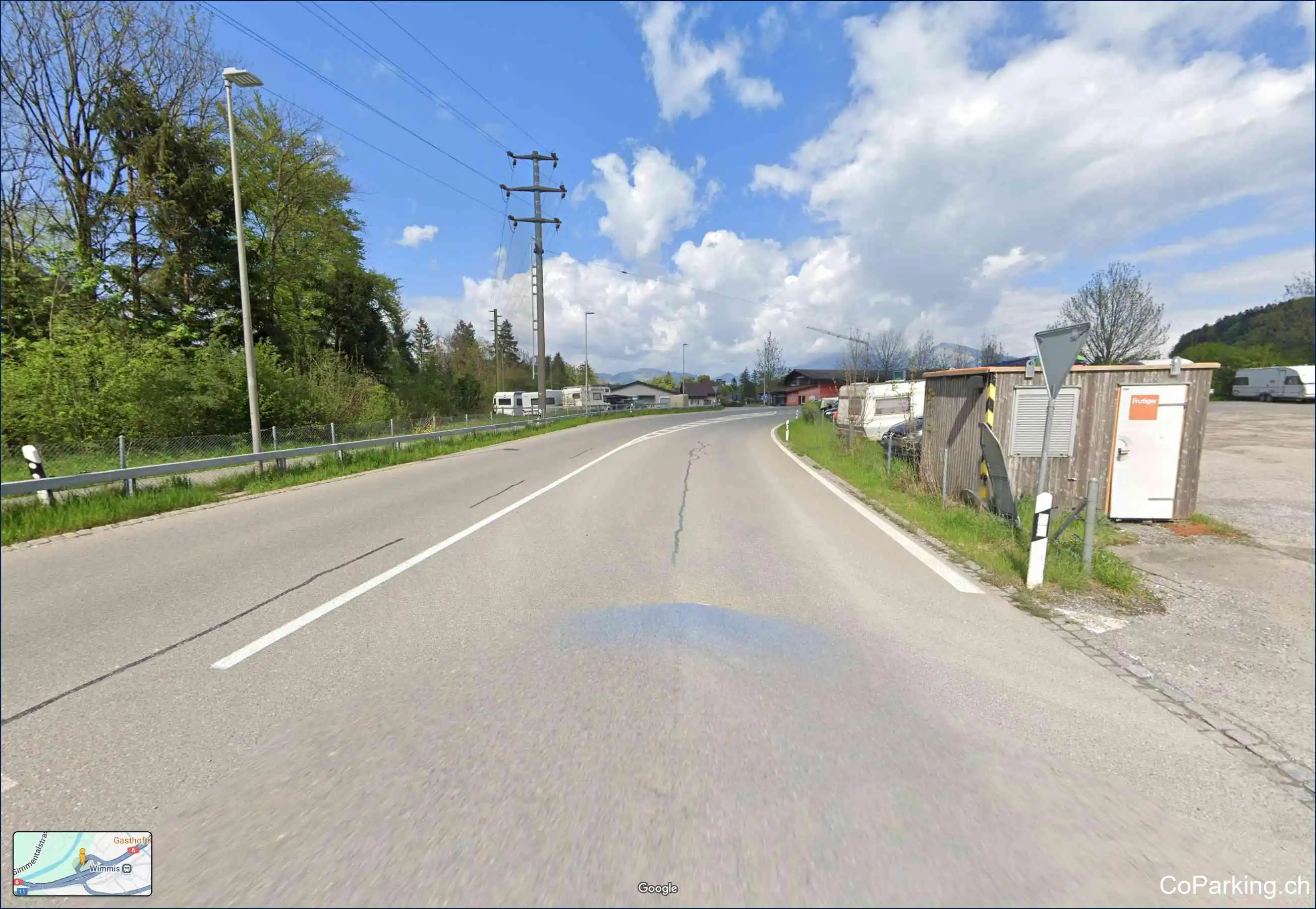 Parking Herrenmatte, Herrenmattestrasse, Wimmis, 3752