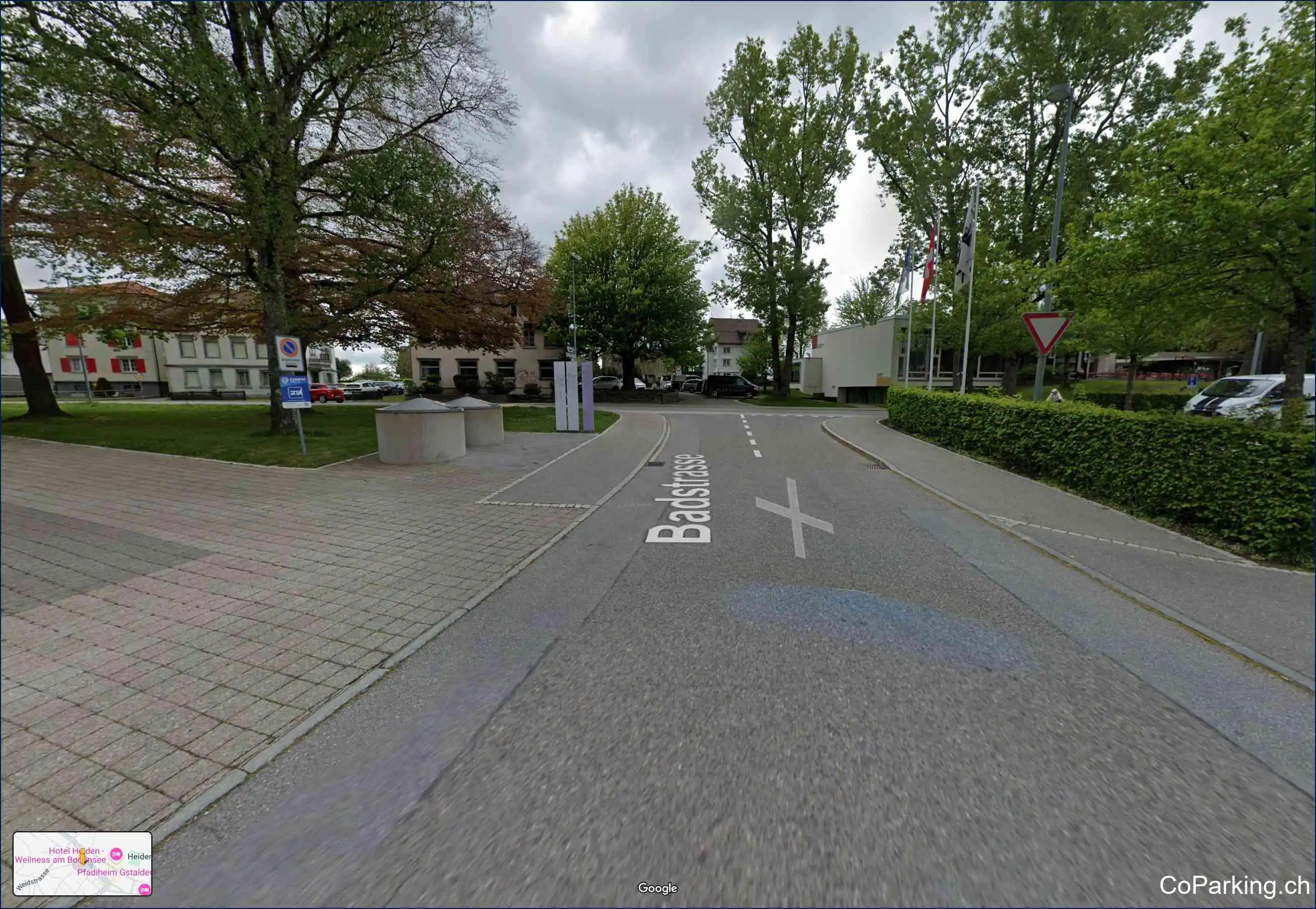 Parkplatz Badstrasse, Badstrasse 32, Heiden, 9410