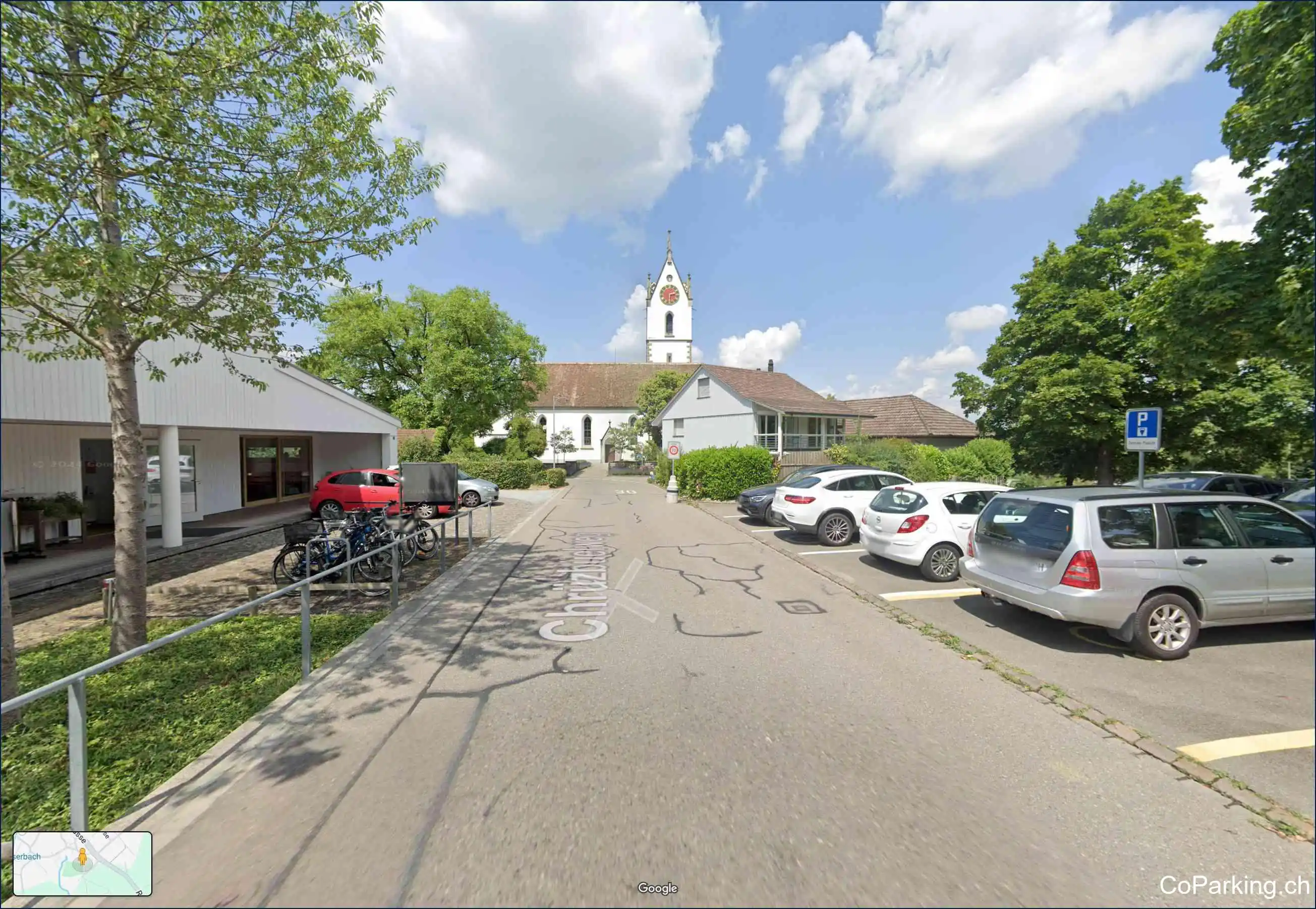 Parking Kirche, Friedhofstrasse 4, Maur, 8124