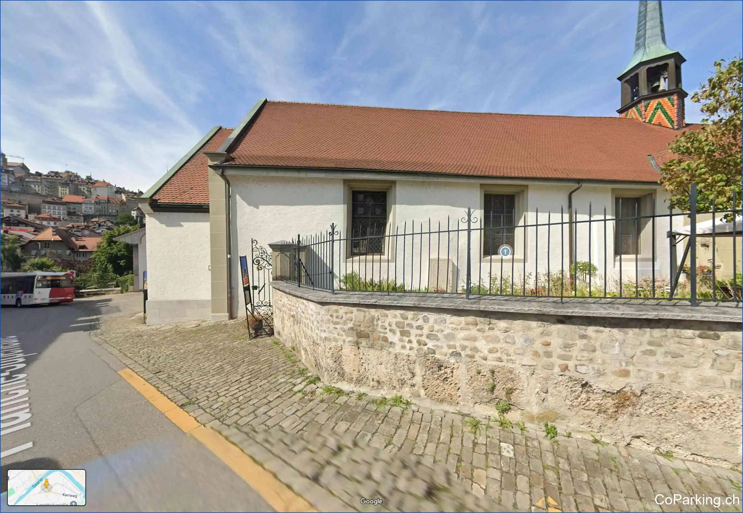 Parking des Arsenaux, Route des Arsenaux, Fribourg, 1700
