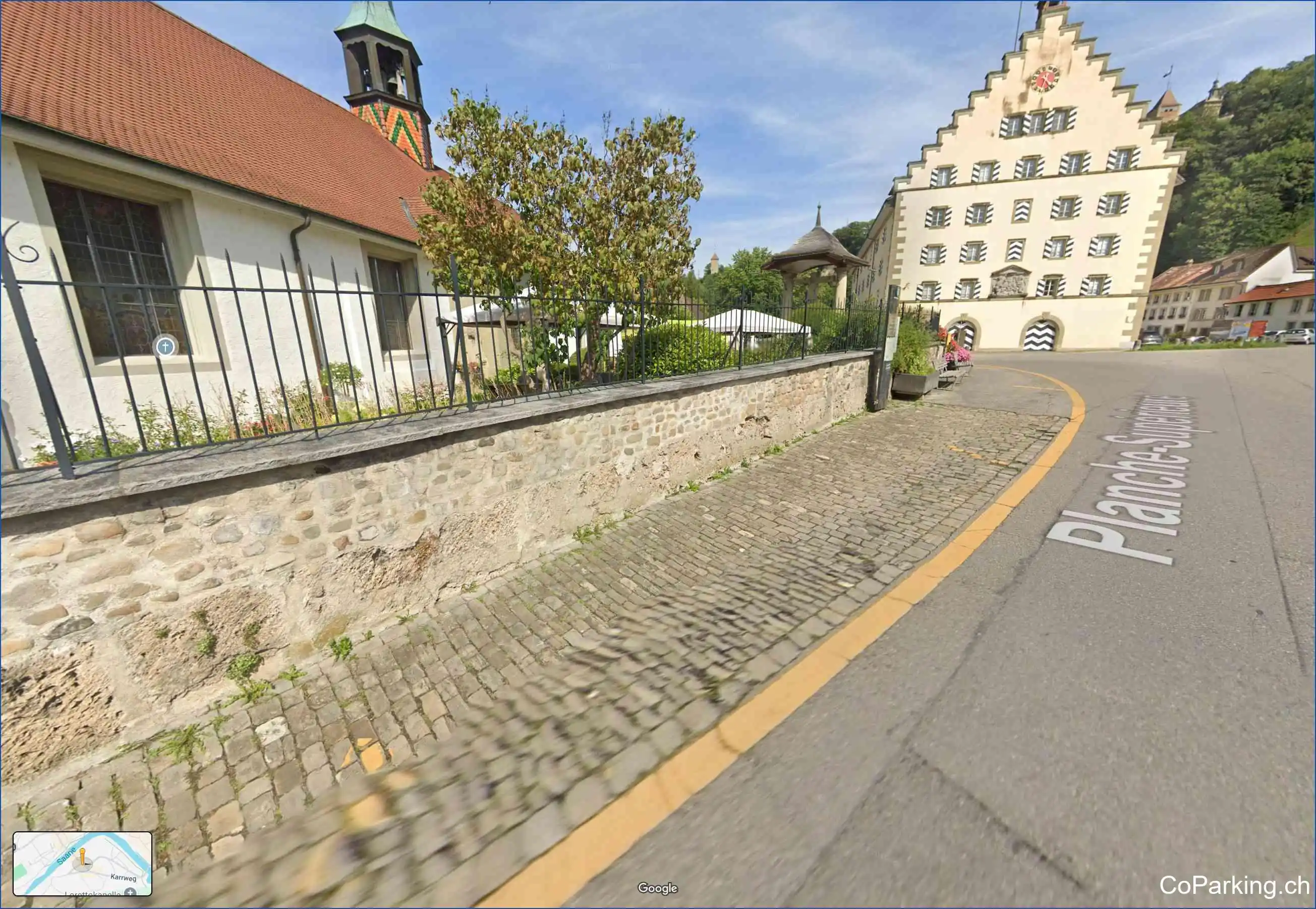 Parking P+R La Chassotte, Route du Jura, Fribourg, 1700