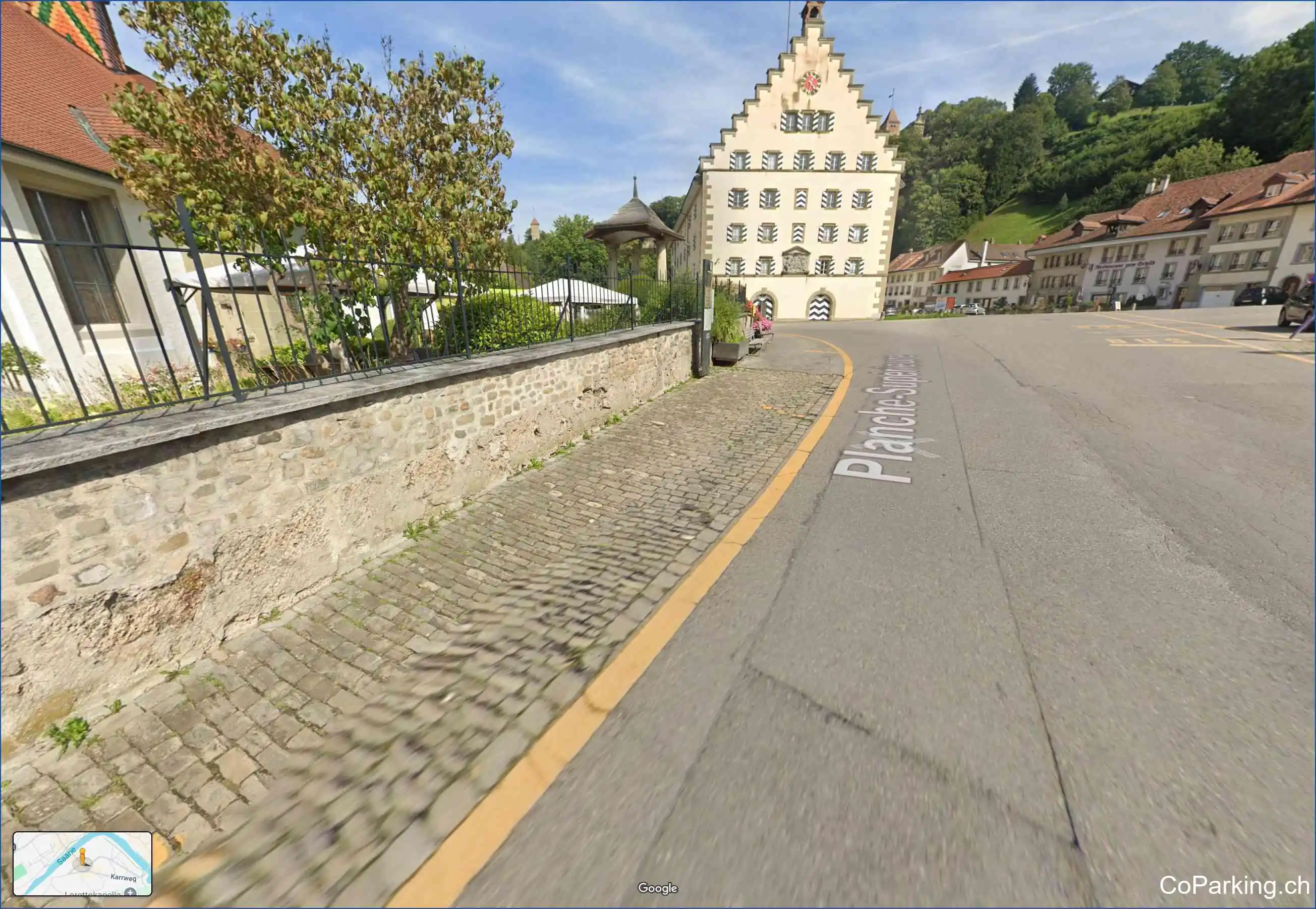 Parking P+R La Chassotte, Route du Jura, Fribourg, 1700
