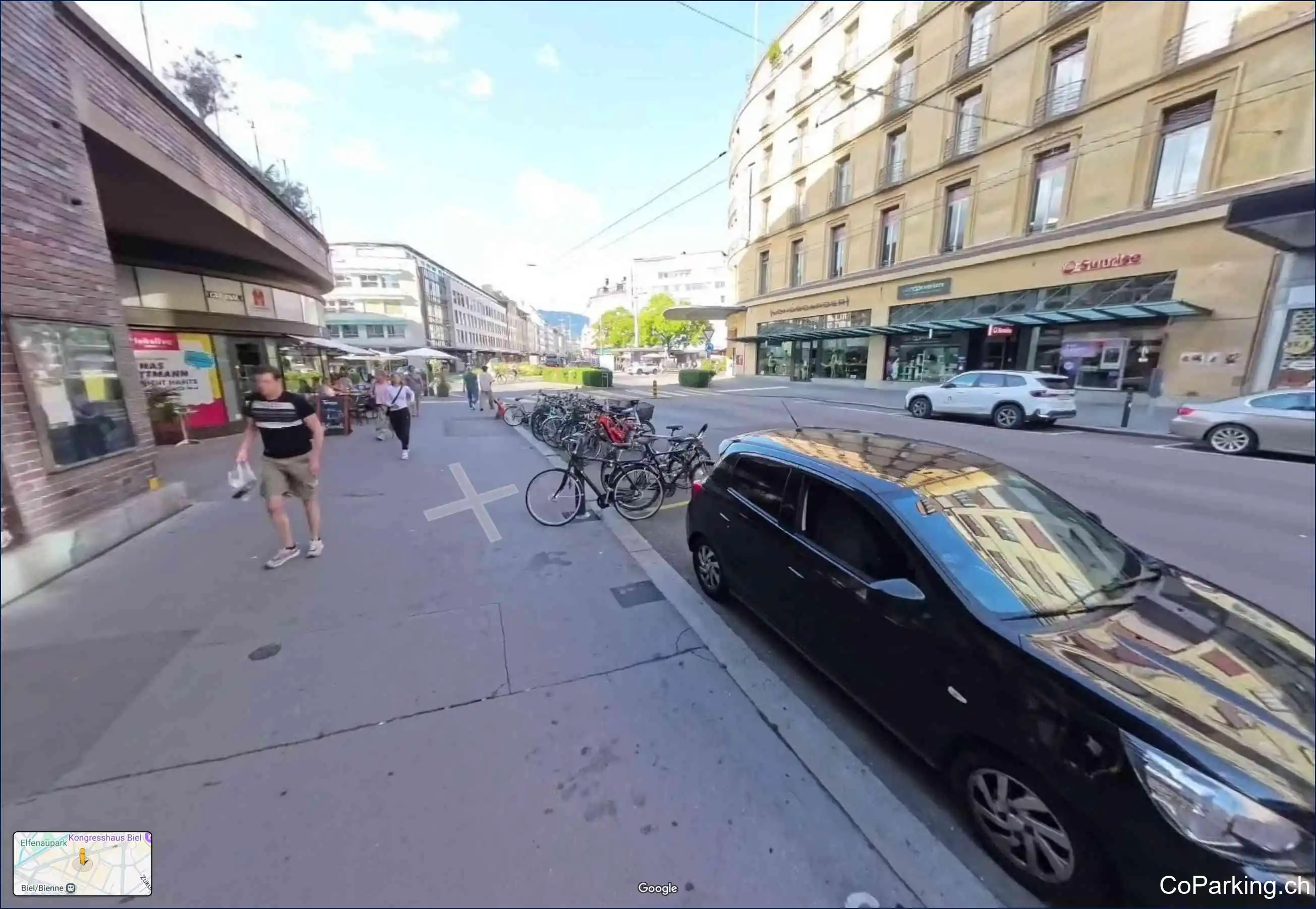 Parking Bahnhofstr., Bahnhofstrasse, Biel/Bienne, 2502