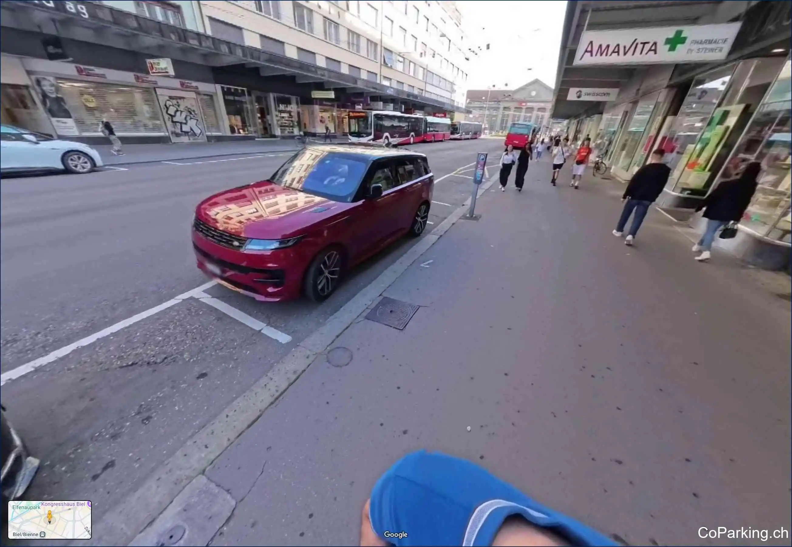Parking Bahnhofstr., Bahnhofstrasse, Biel/Bienne, 2502