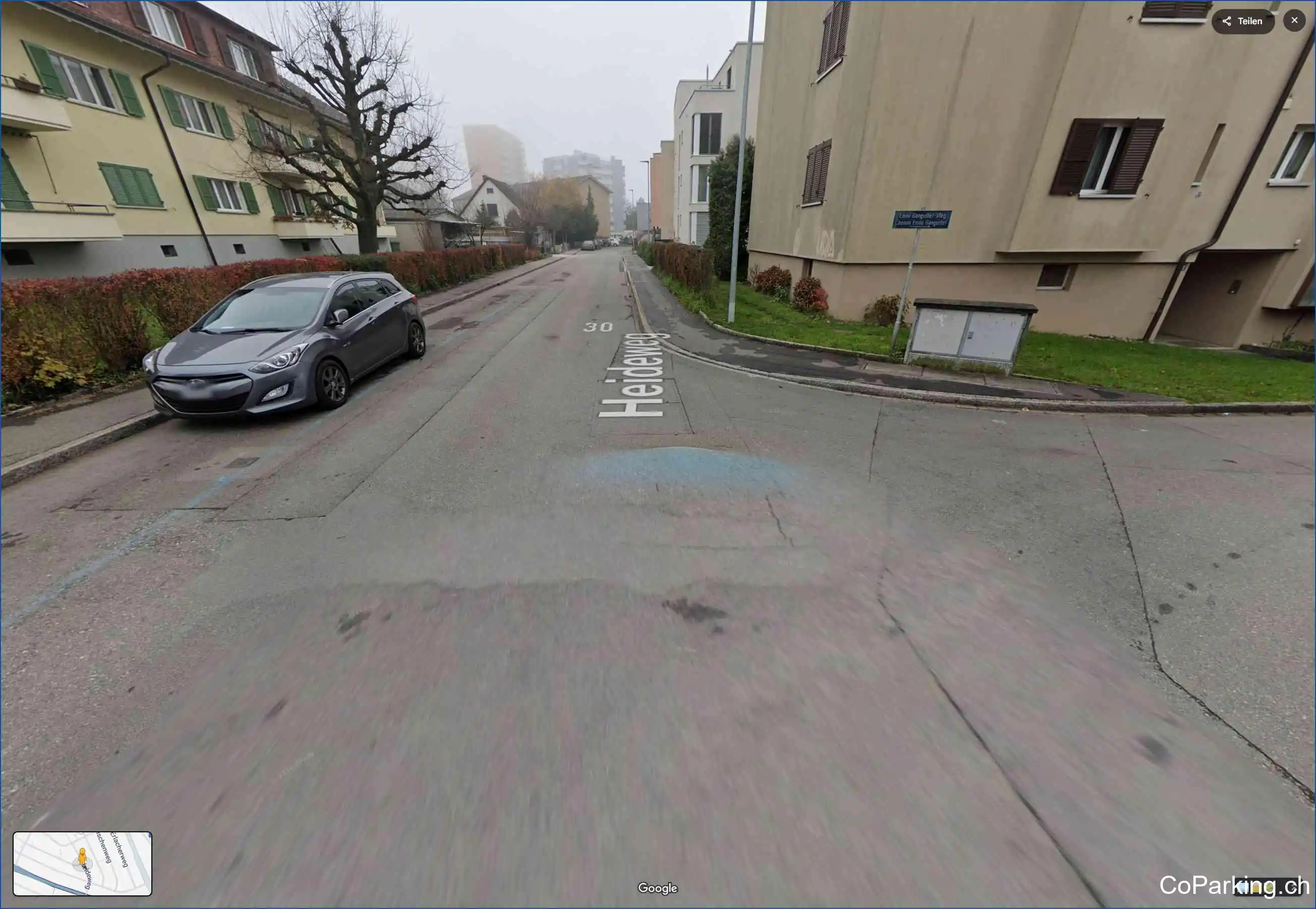Parking Heideweg, Heideweg, Biel/Bienne, 2503