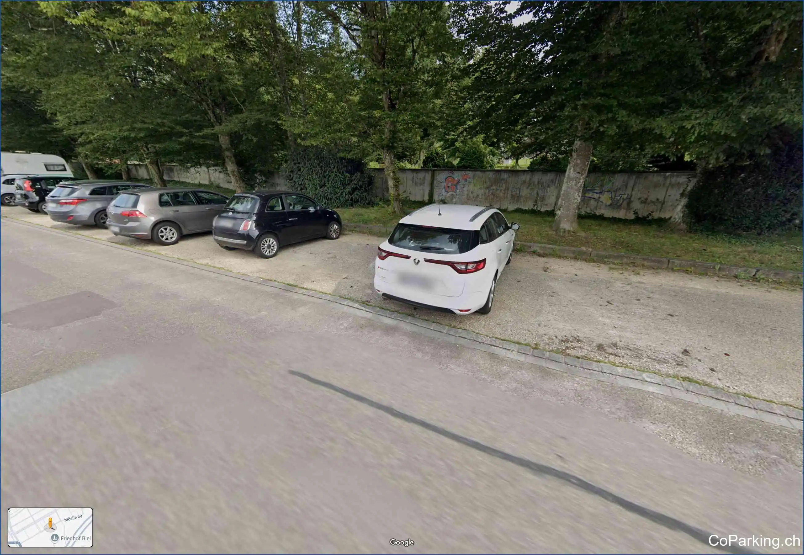 Parking Mösliweg, Mösliweg, Biel/Bienne, 2503