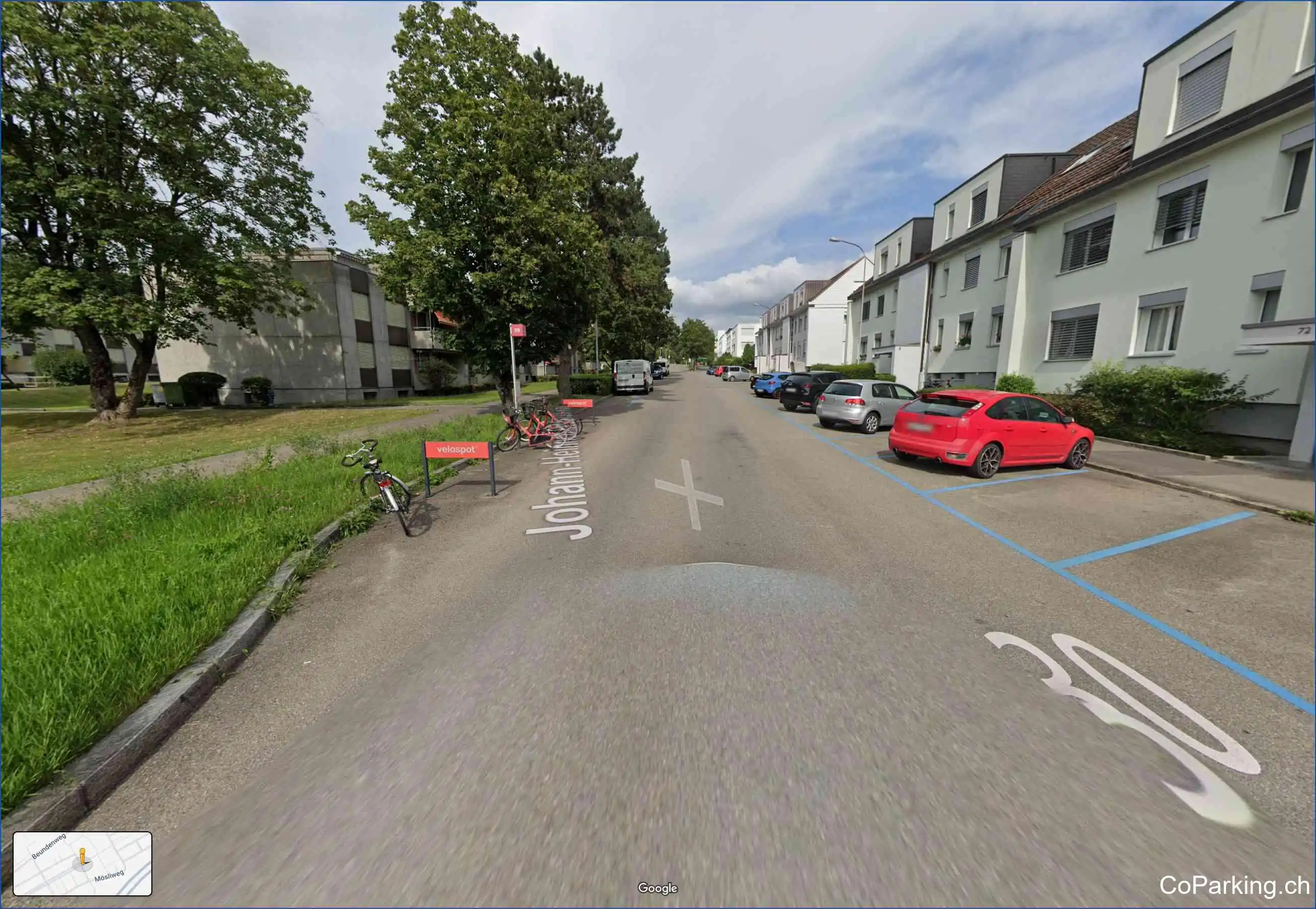 Parking Pestalozzi-Allee, J.-H.-Pestalozzi-Allee, Biel/Bienne, 2503