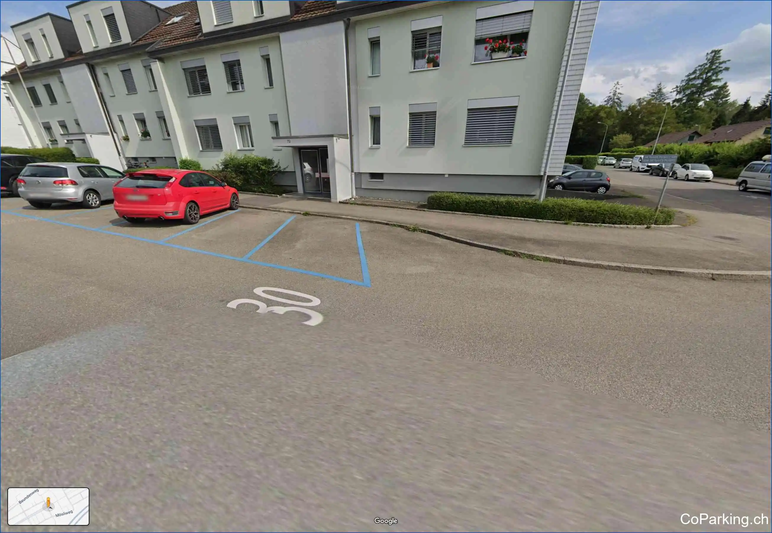 Parking Pestalozzi-Allee, J.-H.-Pestalozzi-Allee, Biel/Bienne, 2503