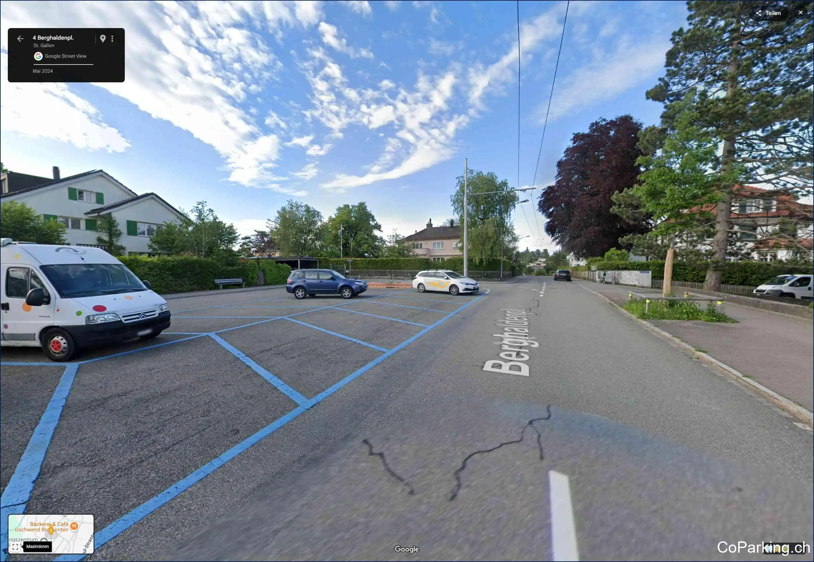 Parking Berghaldenplatz, Berghaldenplatz, St. Gallen, 9000