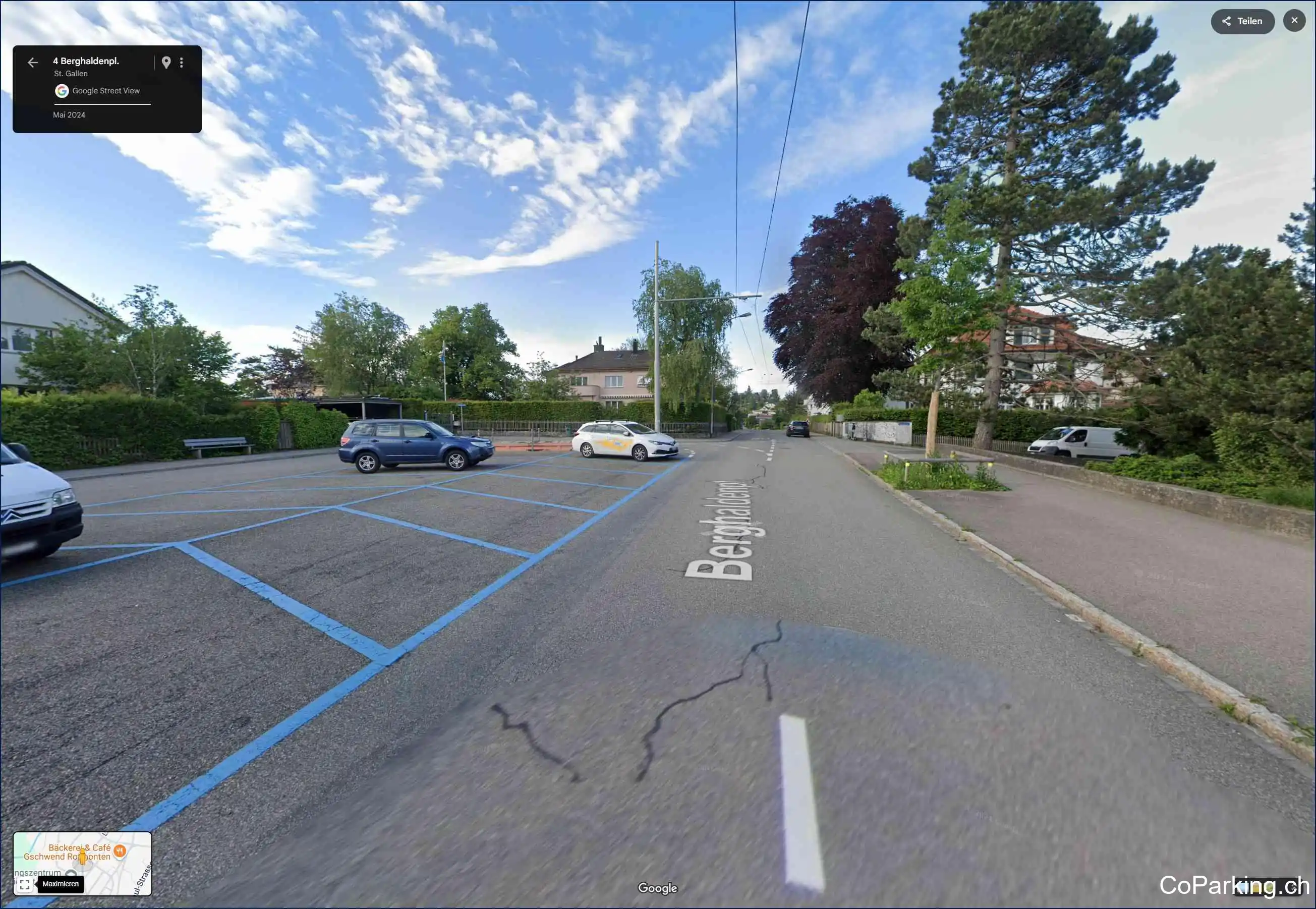 Parking Berghaldenplatz, Berghaldenplatz, St. Gallen, 9000