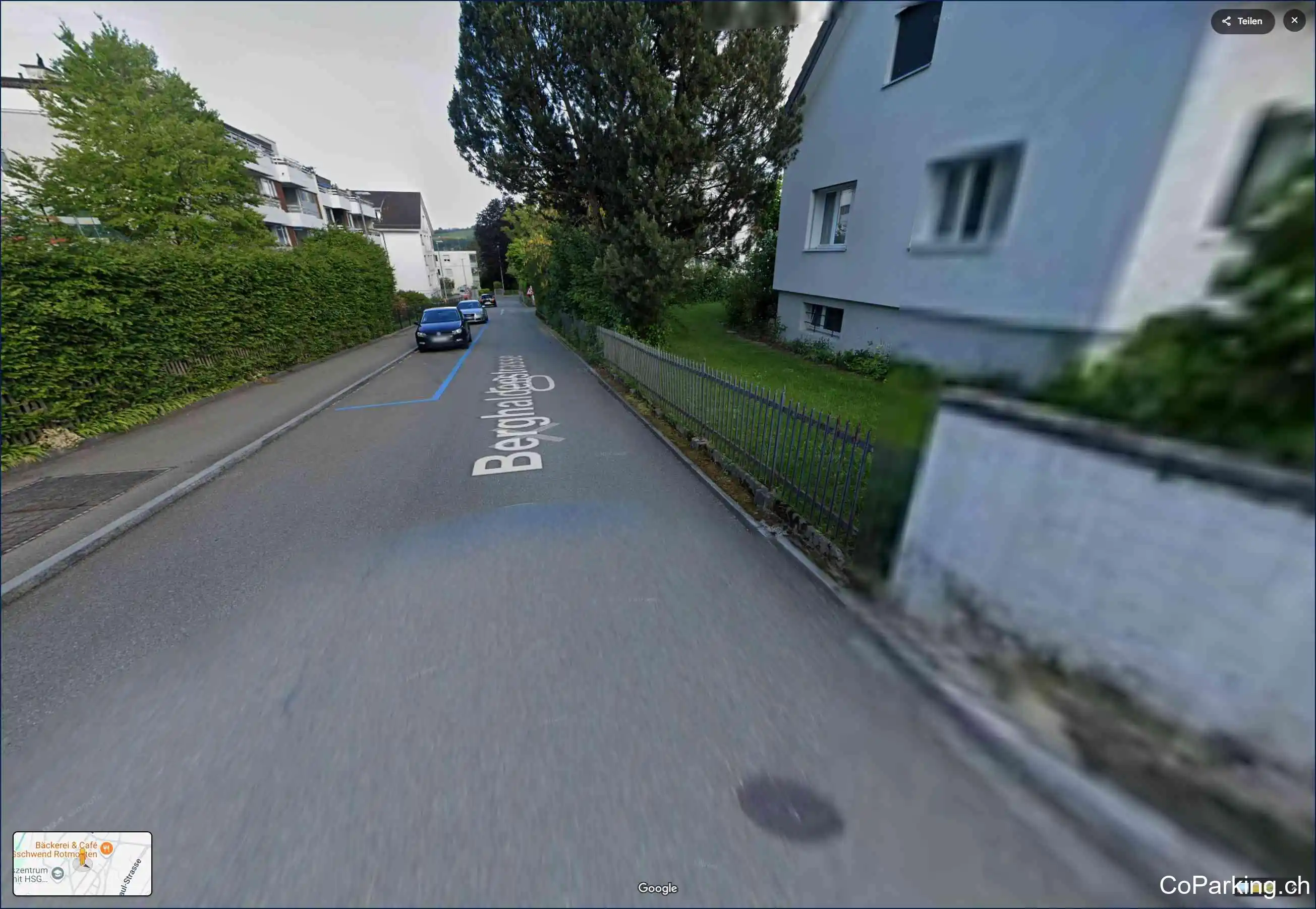 Parking Berghaldenstr., Berghaldenstrasse, St. Gallen, 9000