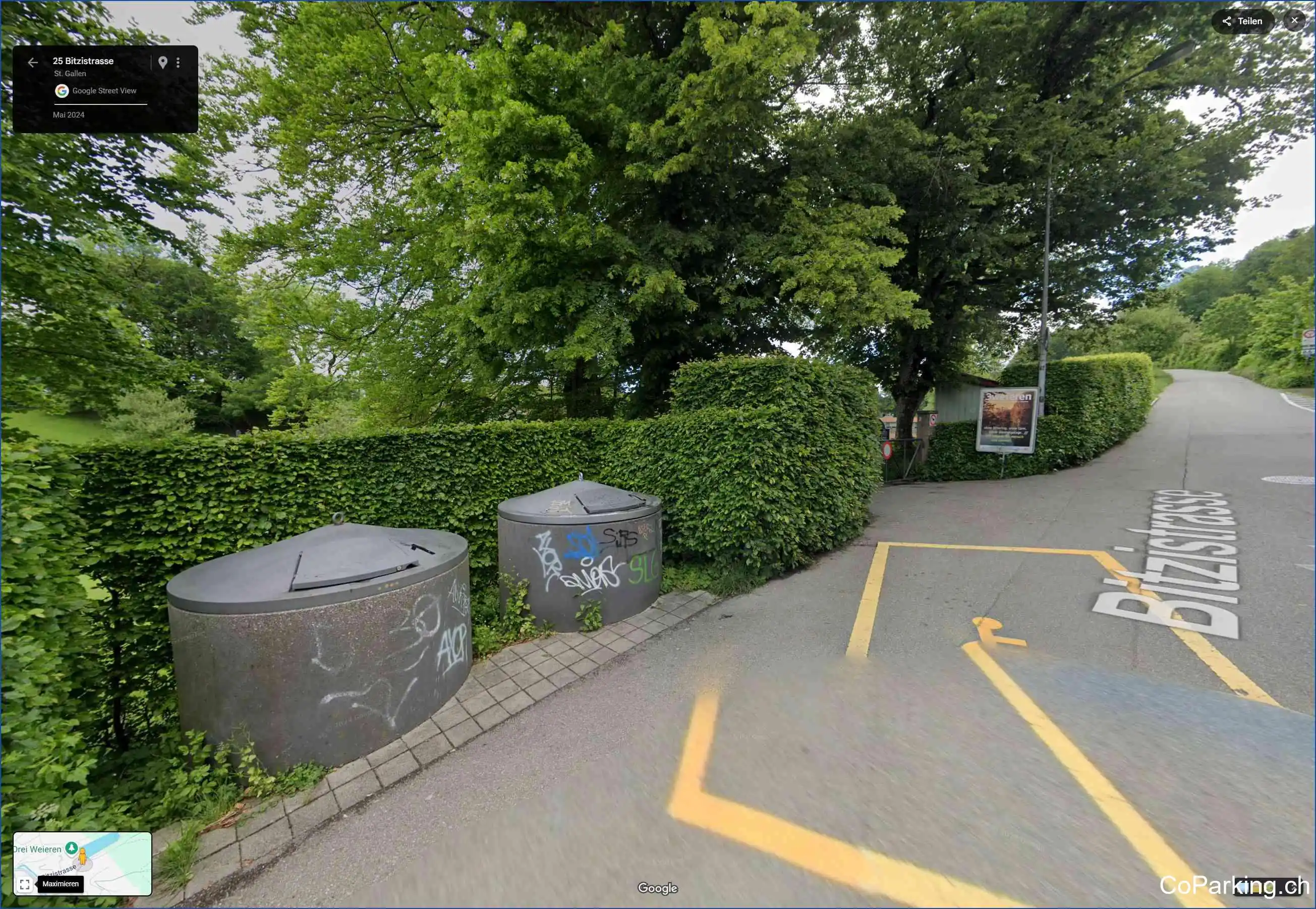 Parking Bitzistr., Bitzistrasse, St. Gallen, 9000