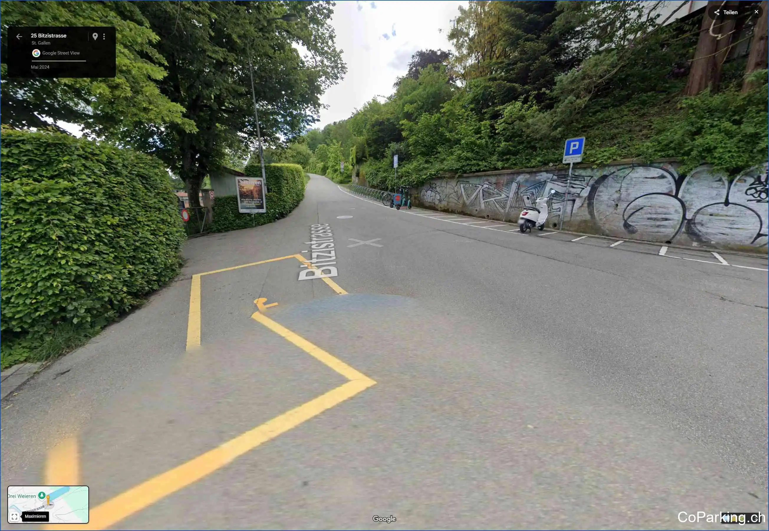 Parking Bitzistr., Bitzistrasse, St. Gallen, 9000