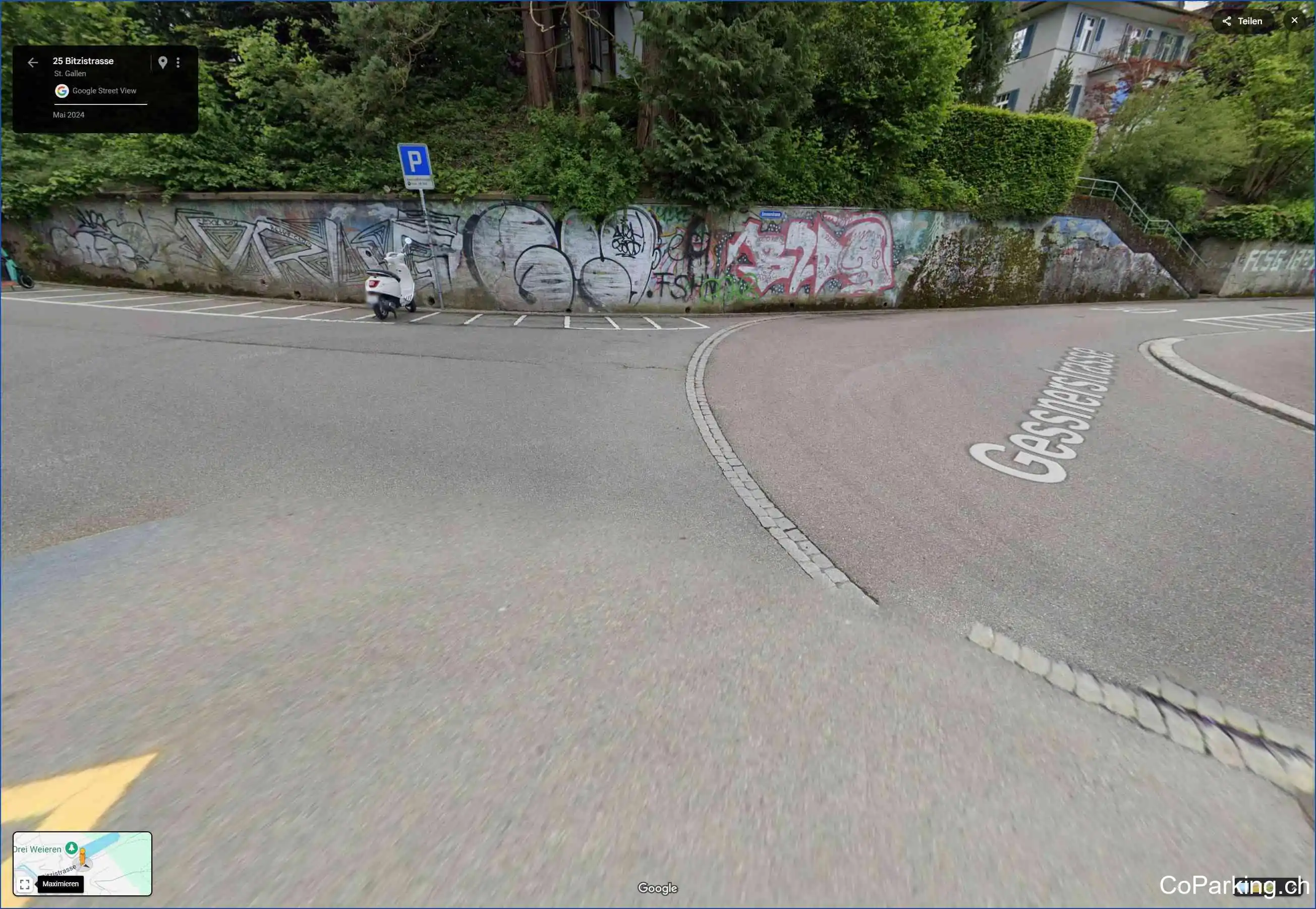 Parking Bitzistr., Bitzistrasse, St. Gallen, 9000