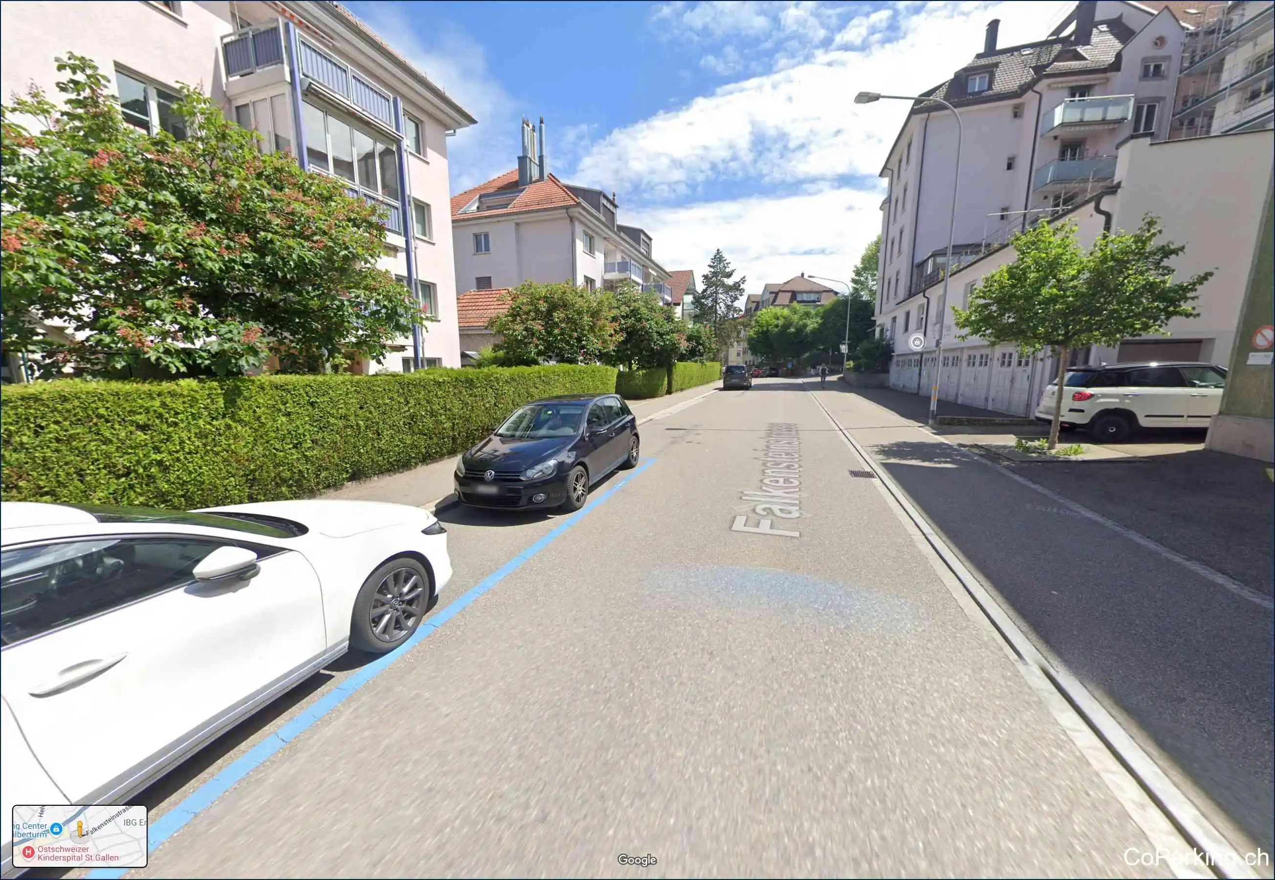 Parking Falkensteinstr., Falkensteinstrasse, St. Gallen, 9000