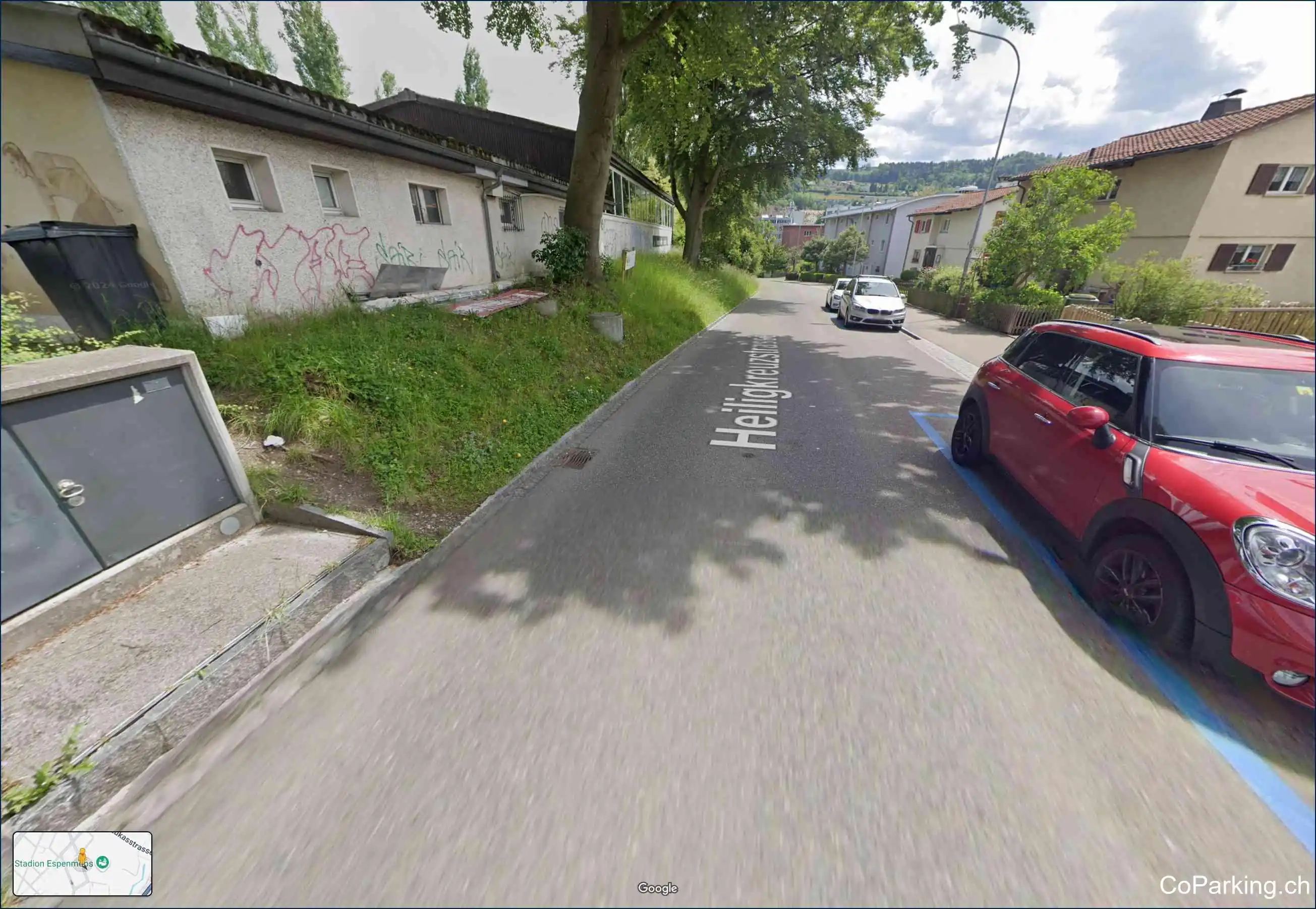 Parking Heiligkreuzstr., Heiligkreuzstrasse, St. Gallen, 9000