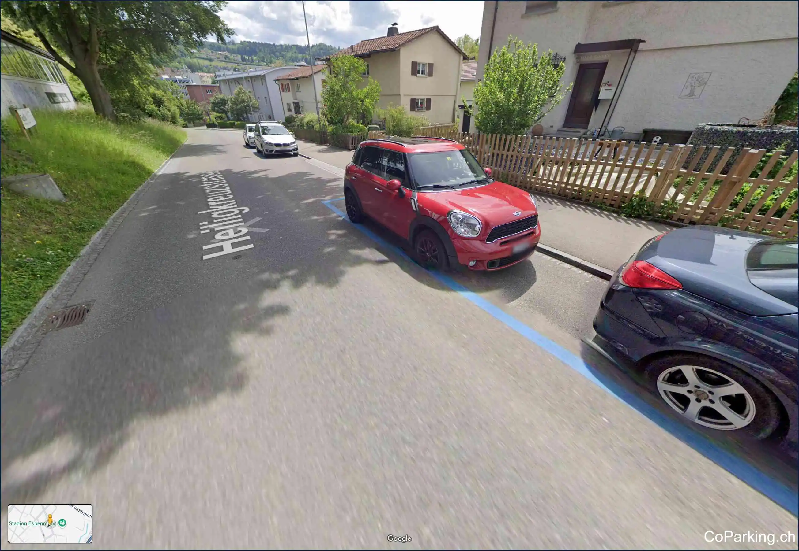 Parking Heiligkreuzstr., Heiligkreuzstrasse, St. Gallen, 9000