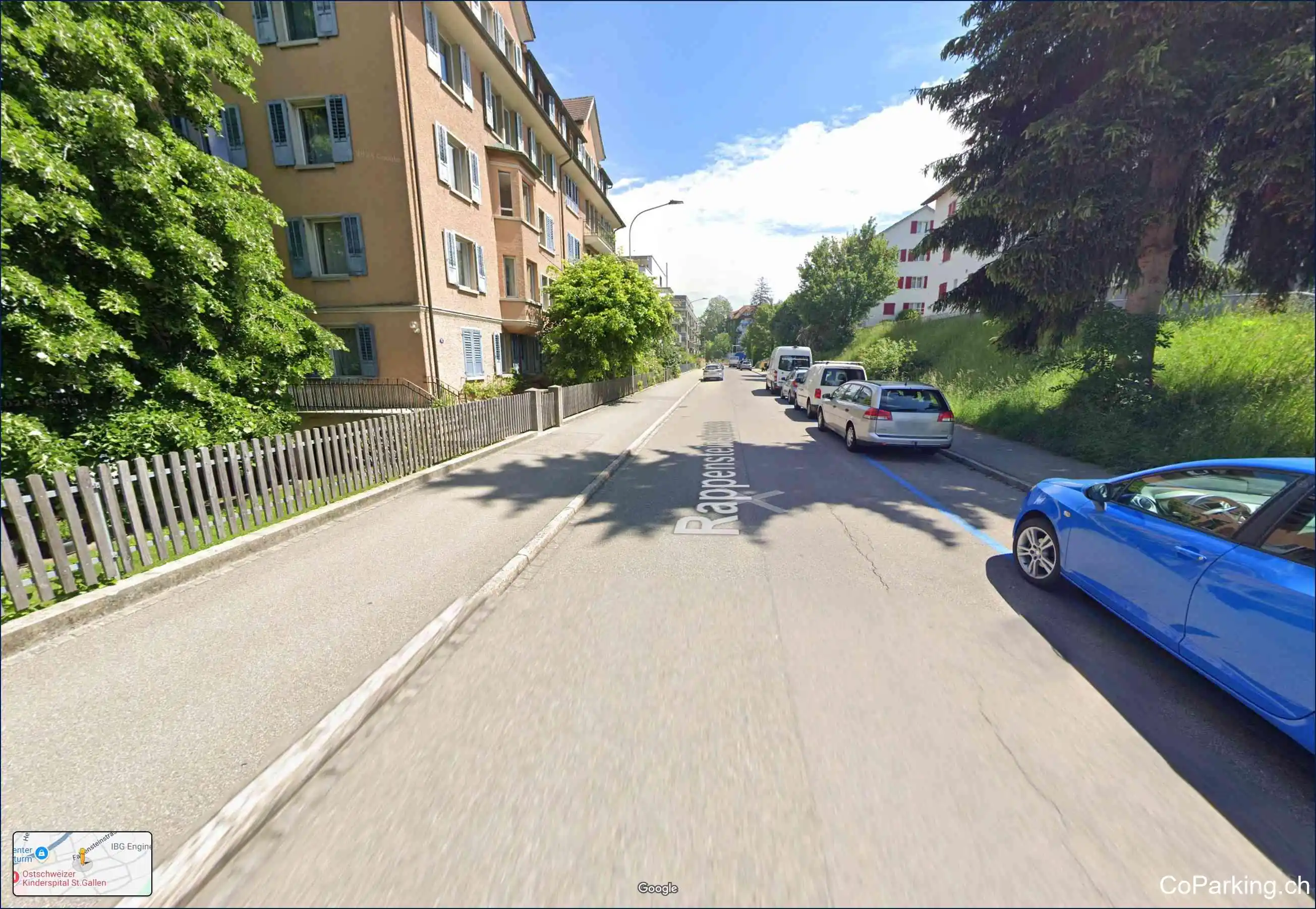 Parking Rappensteinstr., Rappensteinstrasse, St. Gallen, 9000
