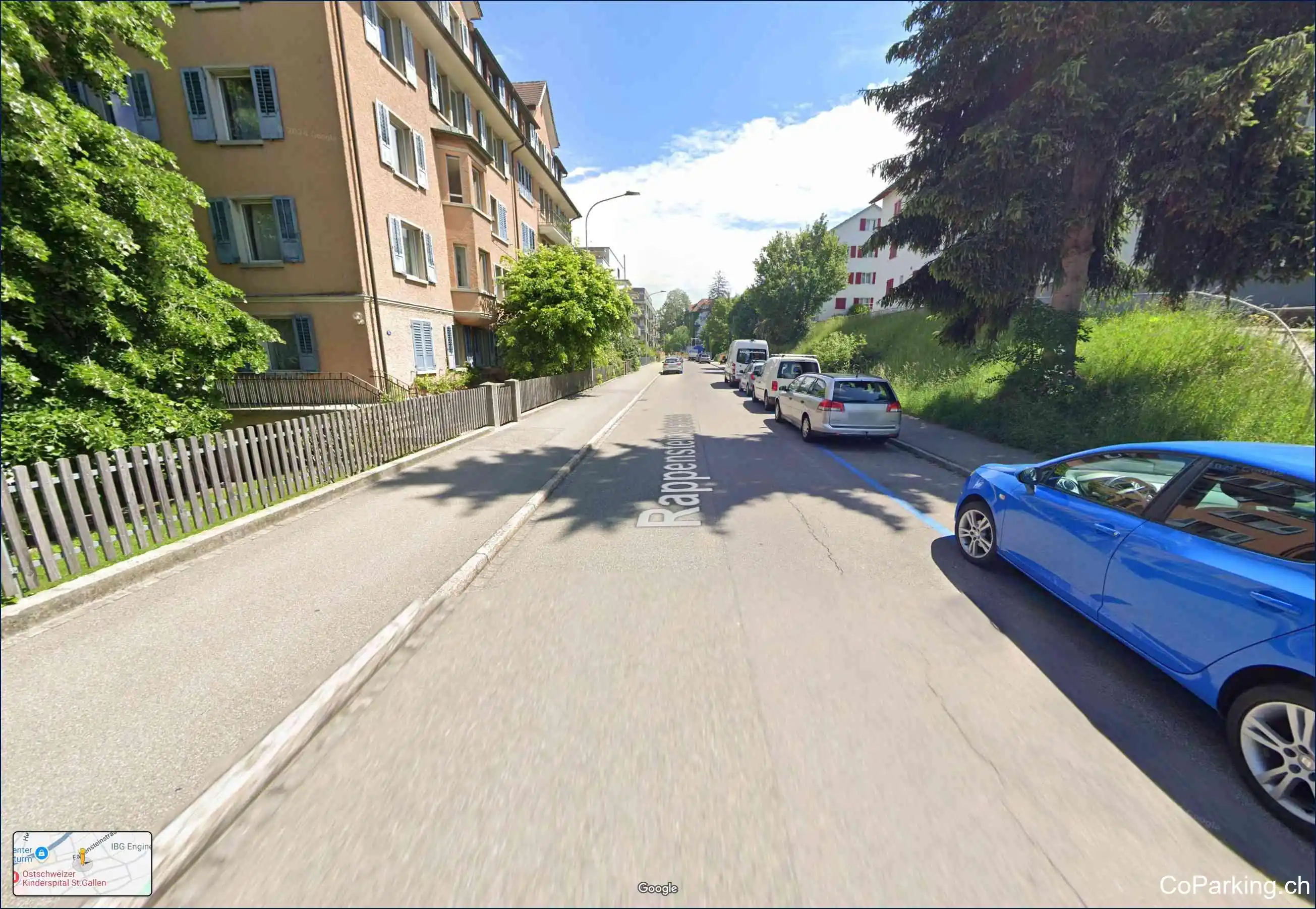 Parking Rappensteinstr., Rappensteinstrasse, St. Gallen, 9000