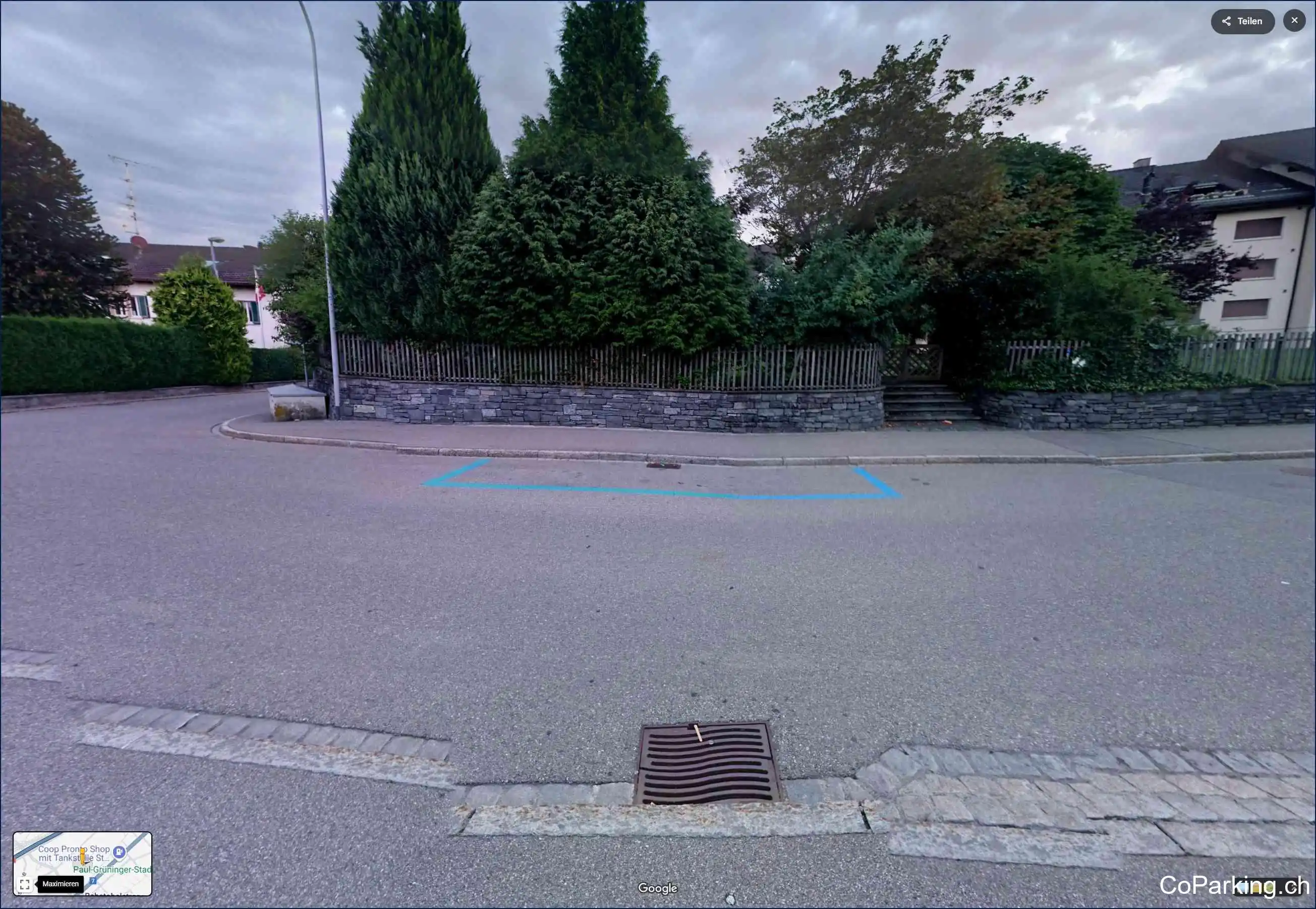 Parking Rosengartenstr., Rosengartenstrasse, St. Gallen, 9000