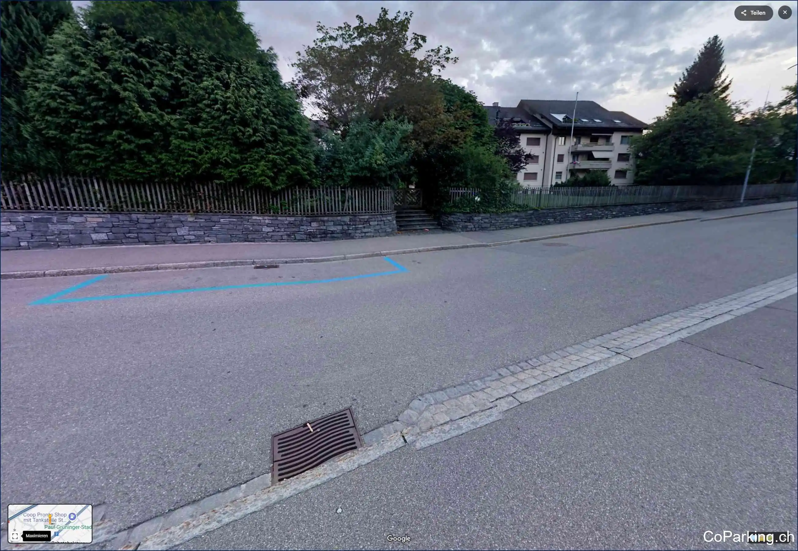 Parking Rosengartenstr., Rosengartenstrasse, St. Gallen, 9000