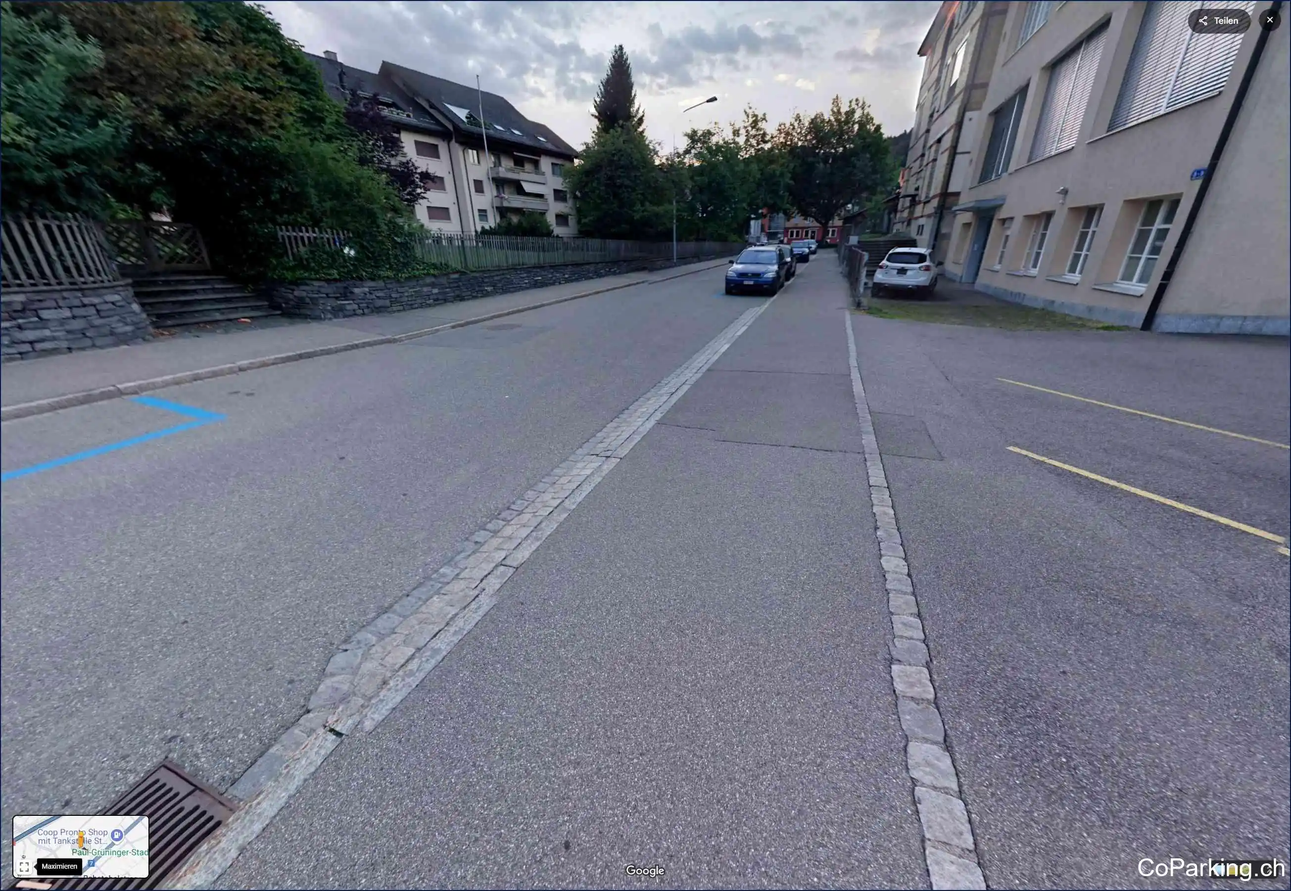 Parking Rosengartenstr., Rosengartenstrasse, St. Gallen, 9000