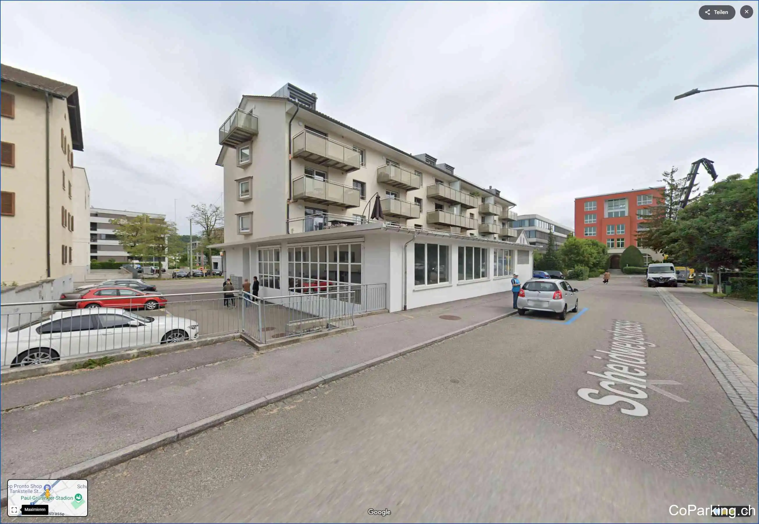 Parking Scheidwegstr., Scheidwegstrasse, St. Gallen, 9000