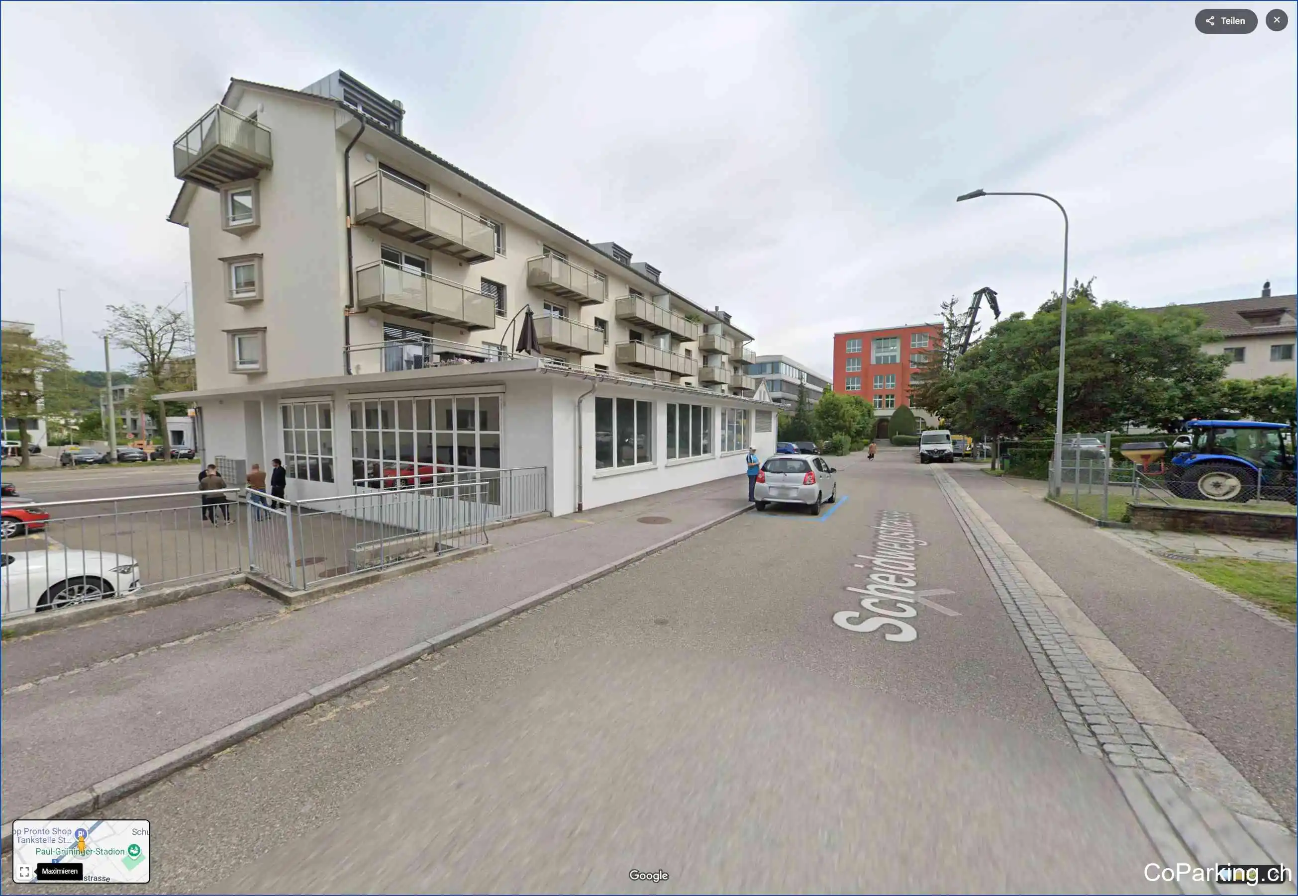Parking Scheidwegstr., Scheidwegstrasse, St. Gallen, 9000