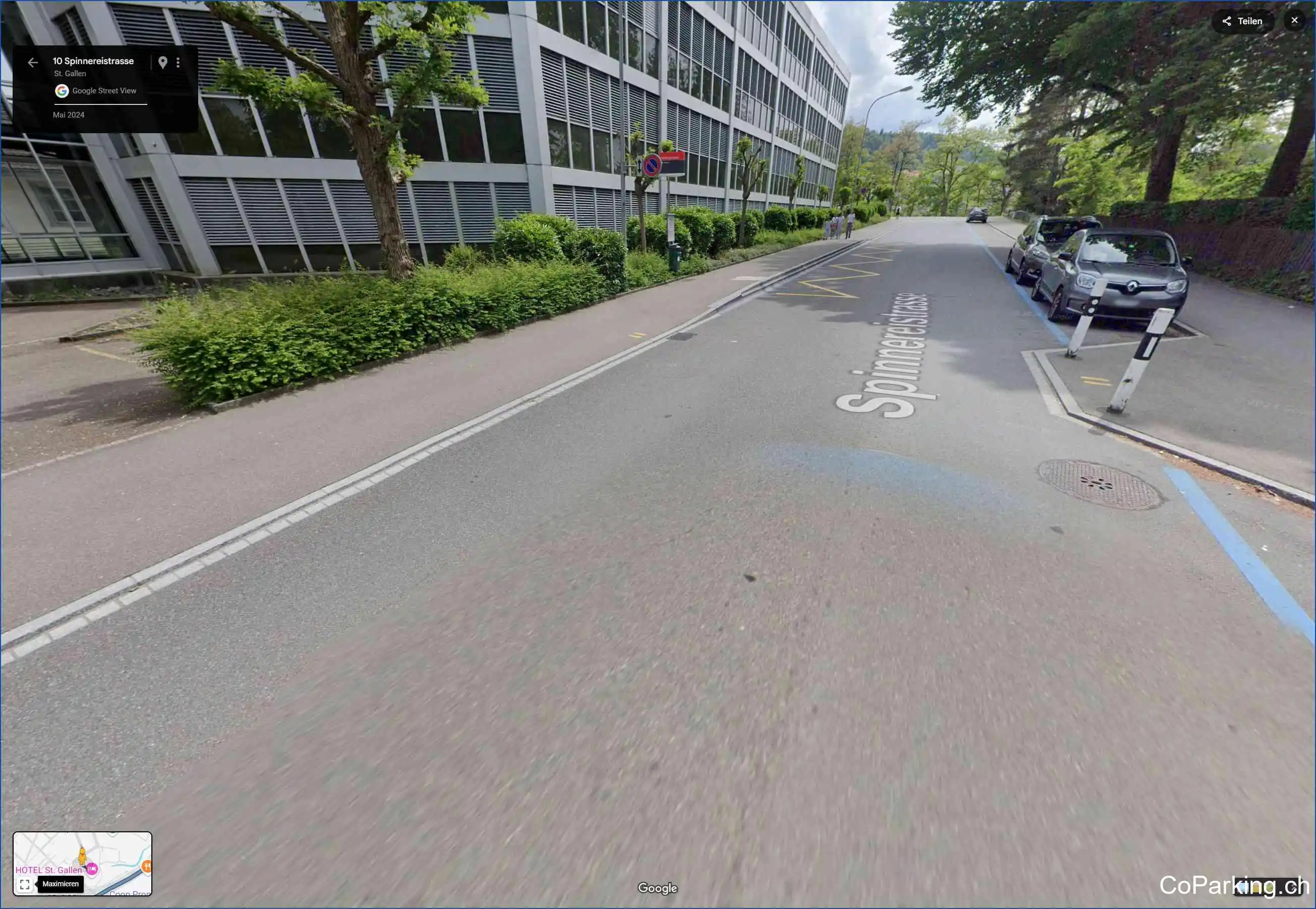 Parking Spinnereistr., Spinnereistrasse, St. Gallen, 9000