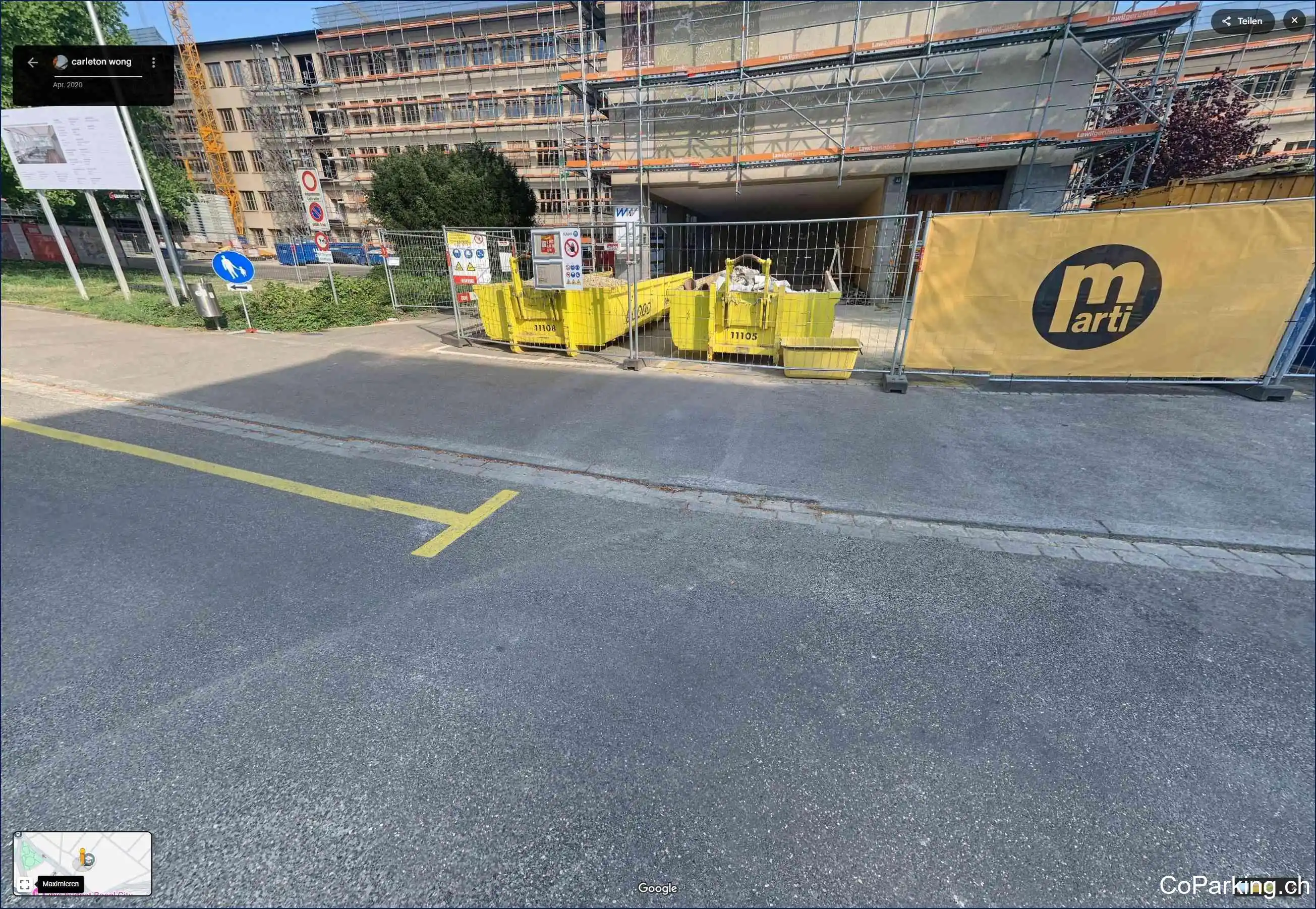 Parking Andreas Heusler-Str., Andreas Heusler-Strasse, Basel, 4052
