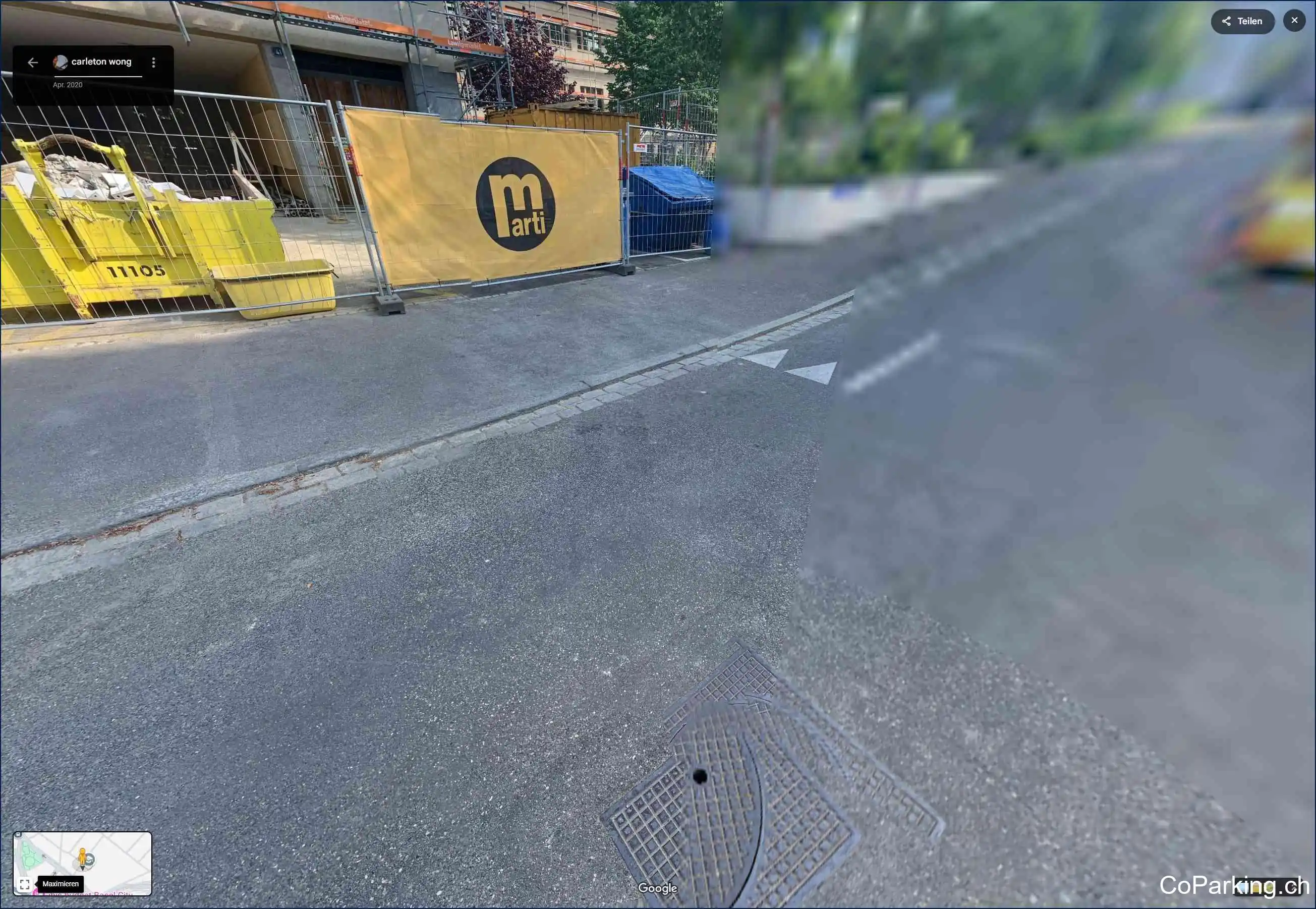 Parking Andreas Heusler-Str., Andreas Heusler-Strasse, Basel, 4052