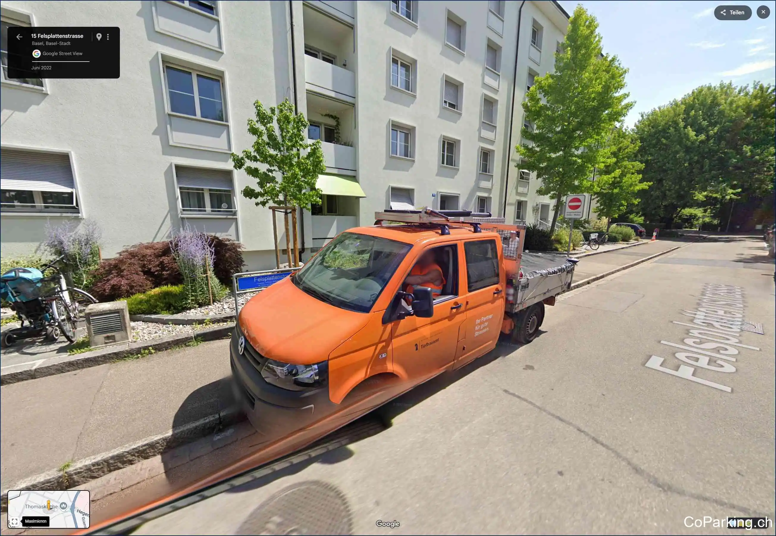 Parking Felsplattenstr., Felsplattenstrasse, Basel, 4055