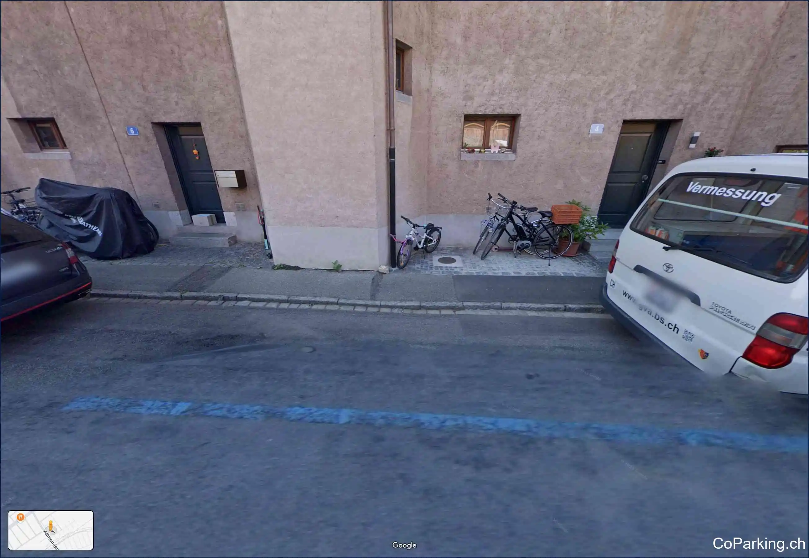 Parking Giebenacherweg, Giebenacherweg, Basel, 4058