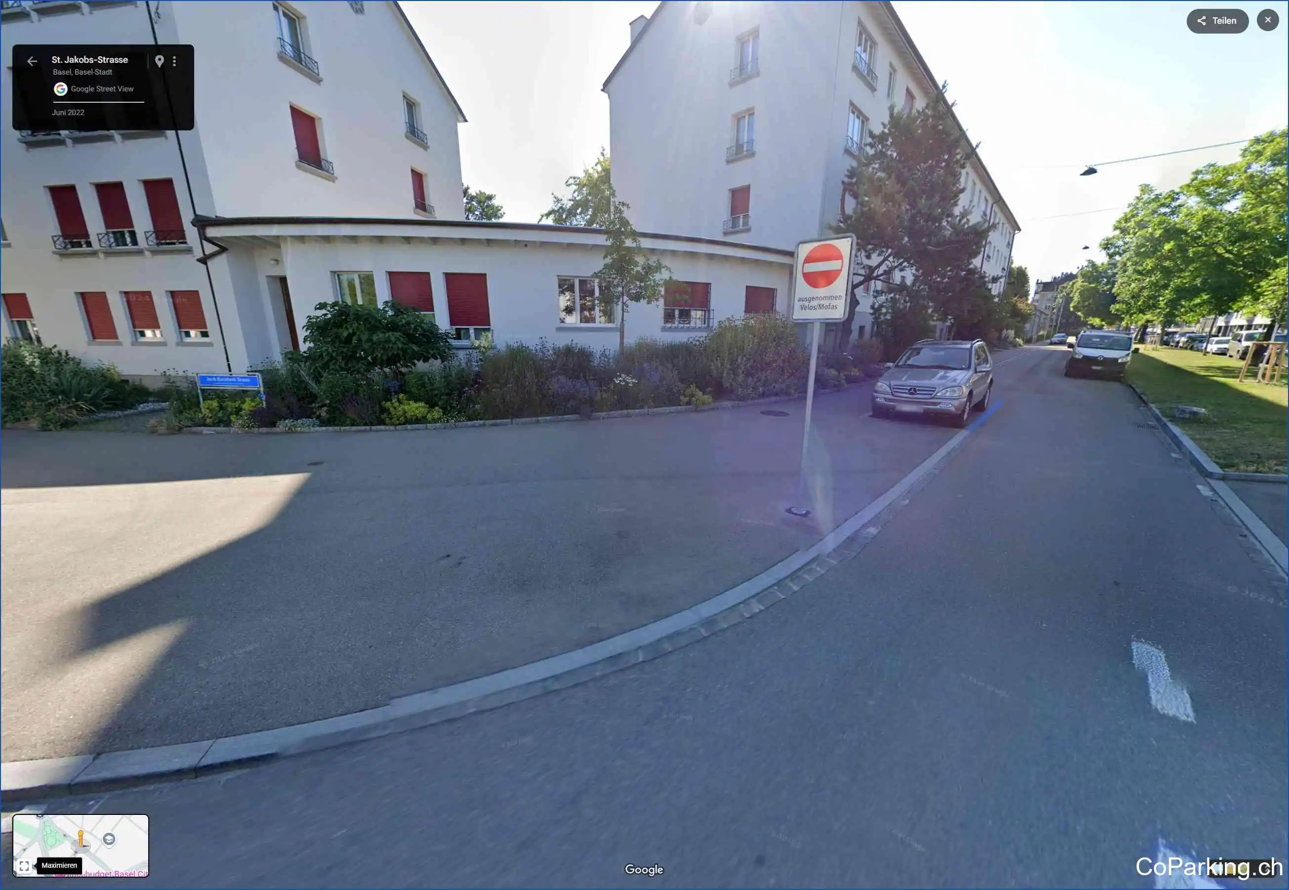 Parking J. Burckhardt-Str., Jacob Burckhardt-Strasse, Basel, 4052