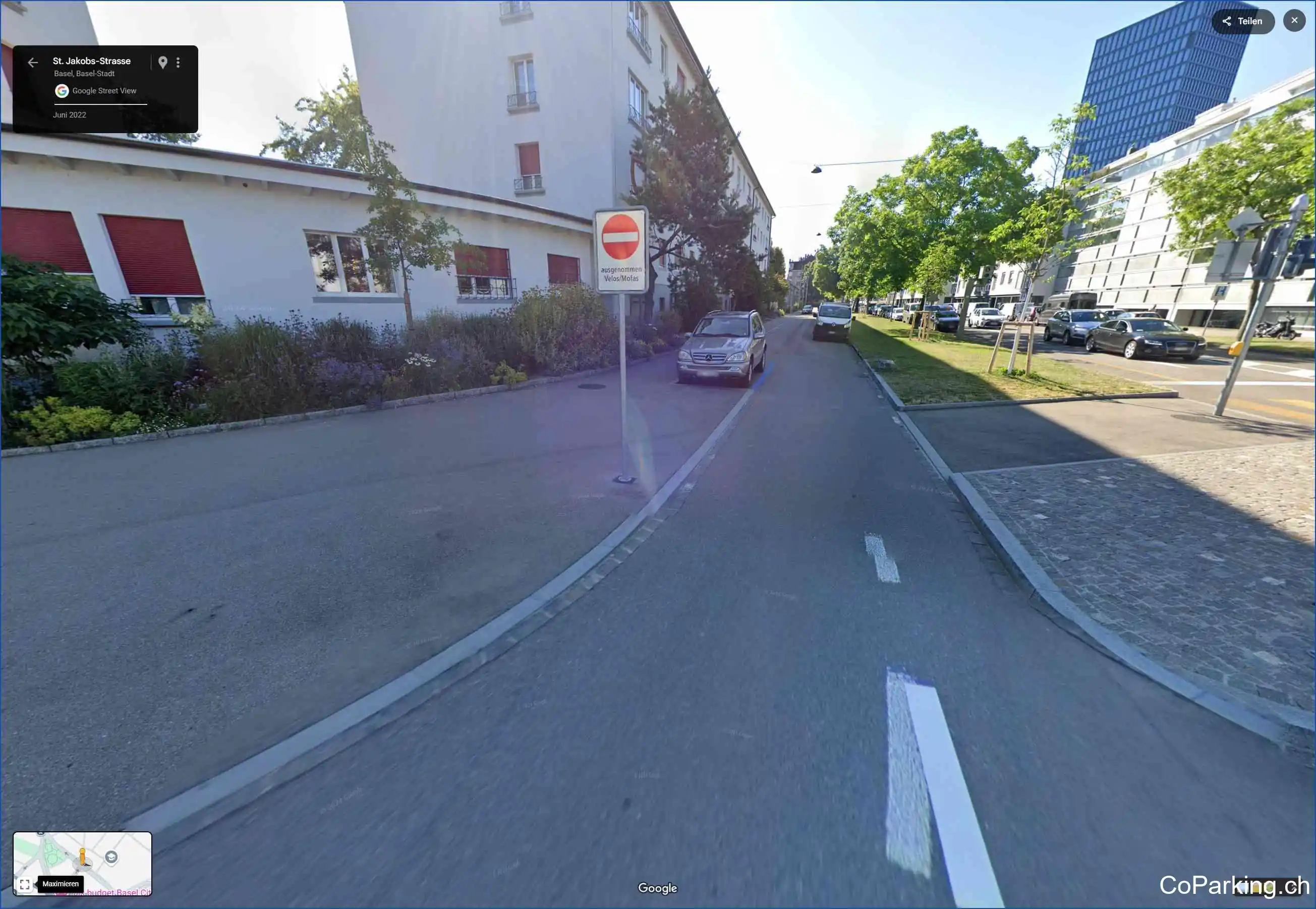 Parking J. Burckhardt-Str., Jacob Burckhardt-Strasse, Basel, 4052