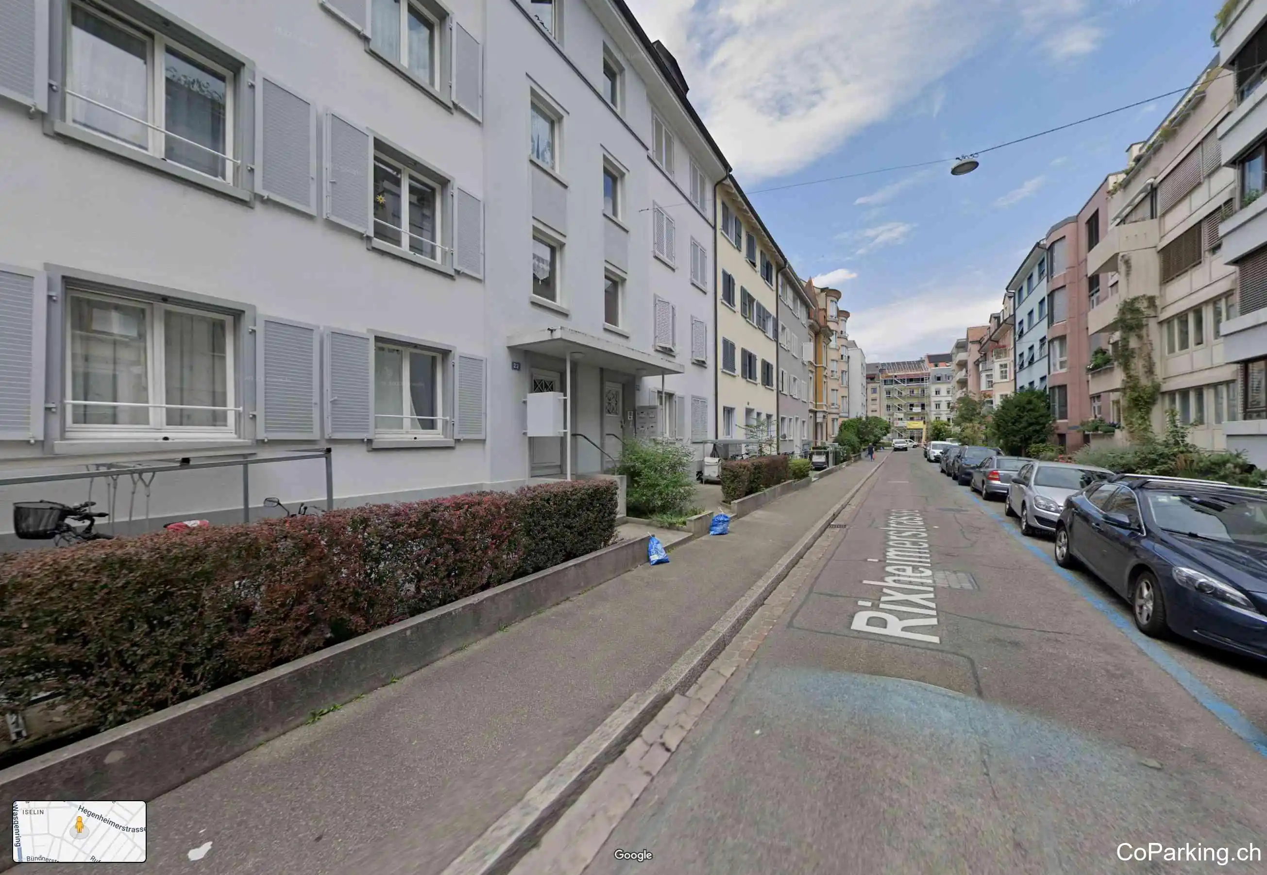 Parking Rixheimerstr., Rixheimerstrasse, Basel, 4055