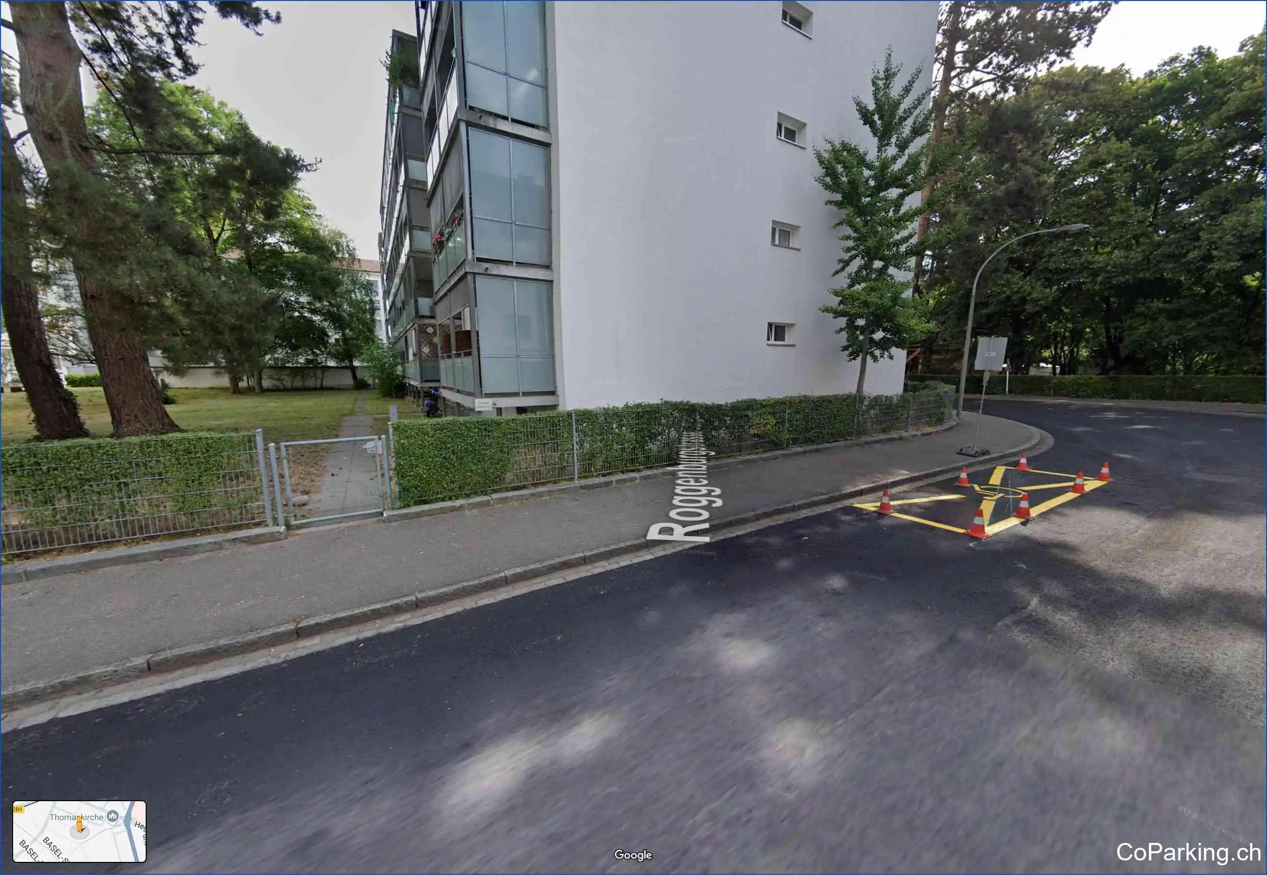 Parking Roggenburgstr., Roggenburgstrasse, Basel, 4055