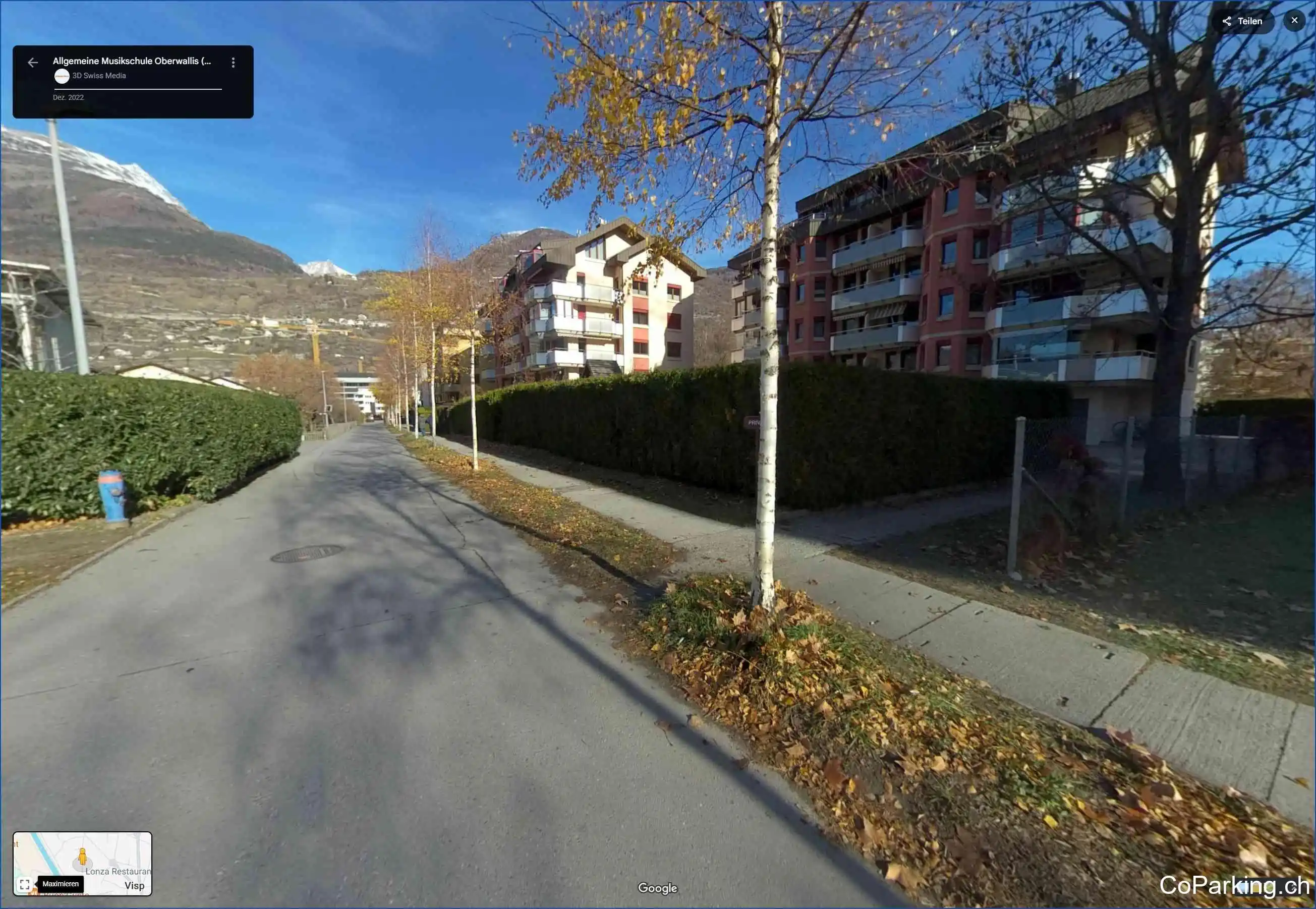 Parking Birkenweg, Birkenweg, Visp, 3930