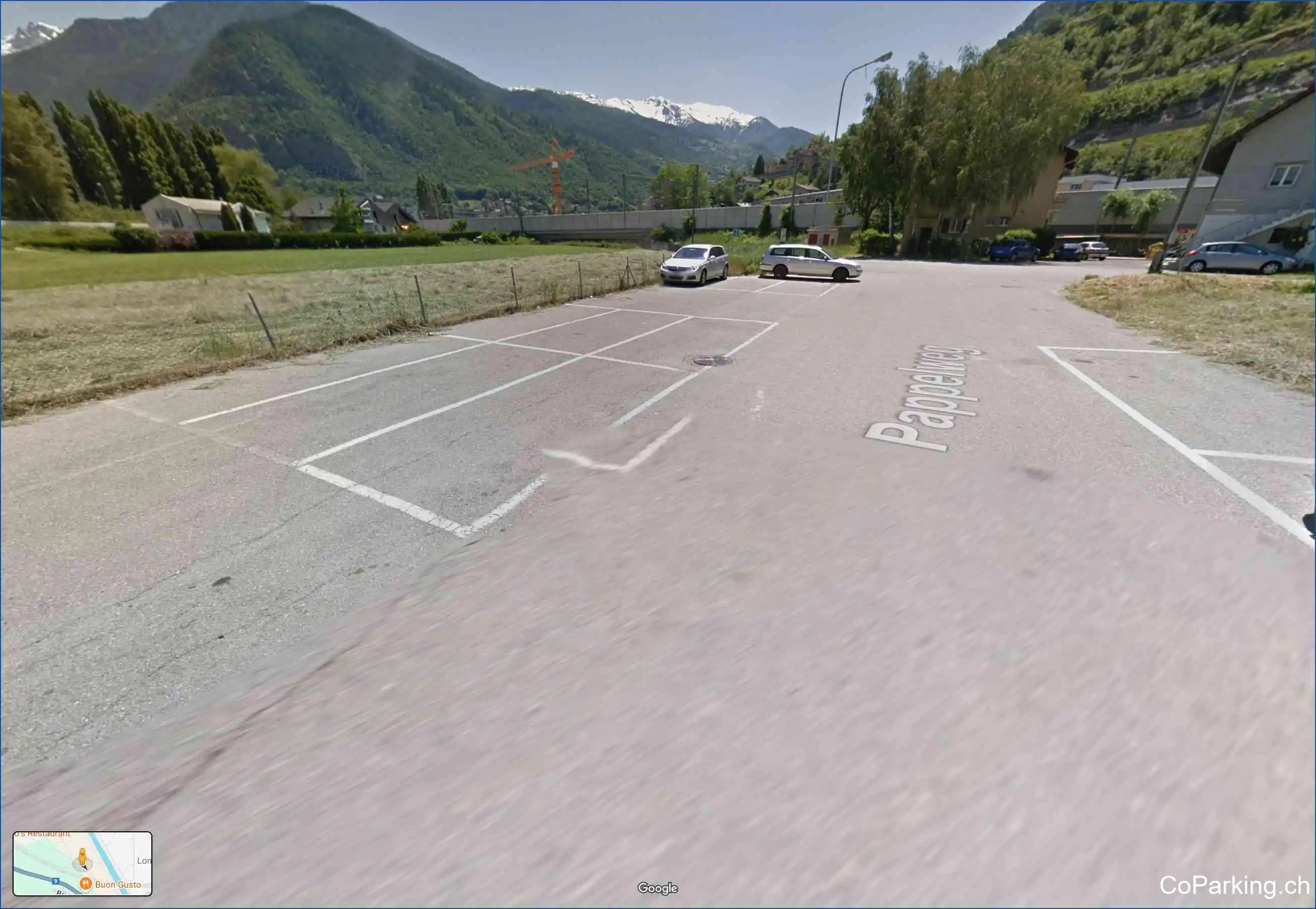Parking Mühleye, Mühleye, Visp, 3930