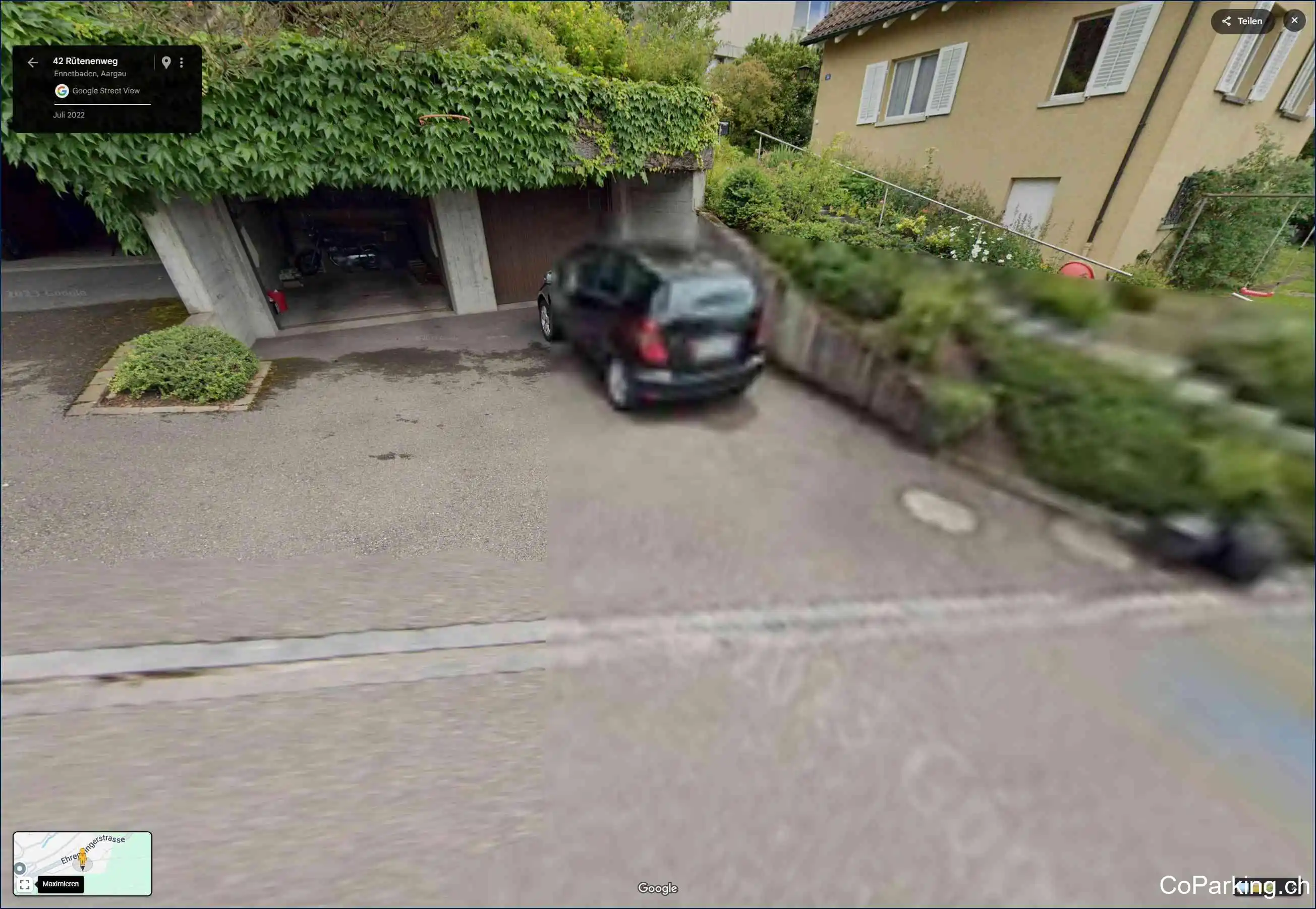 Parking Rütenweg, Rütenweg, Ennetbaden, 5408